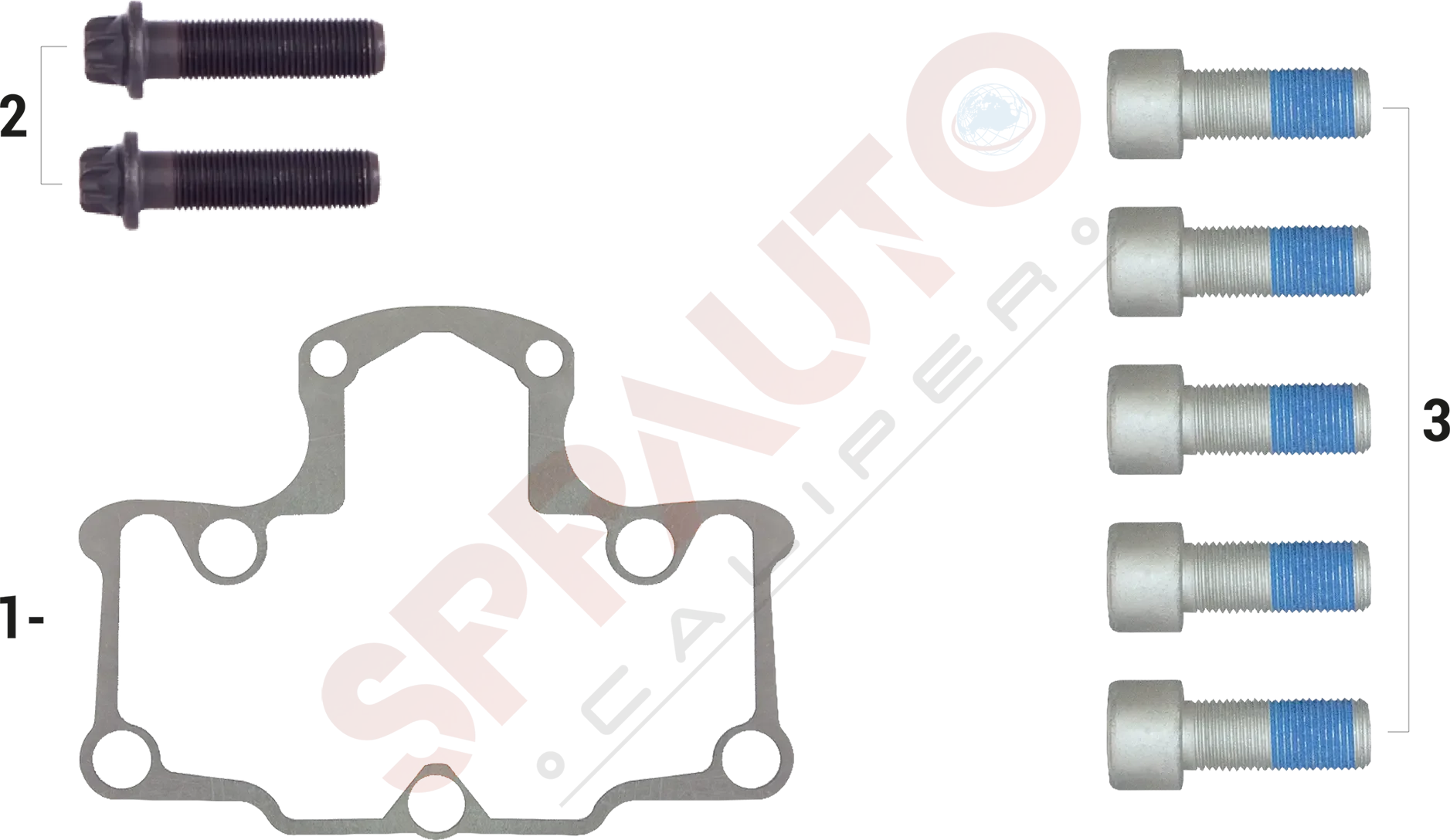 532108 Caliper Gasket and Bolt Repair Kit