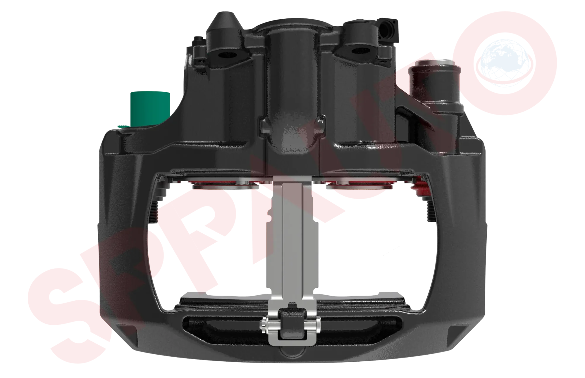 Assembled Caliper Without Carrier