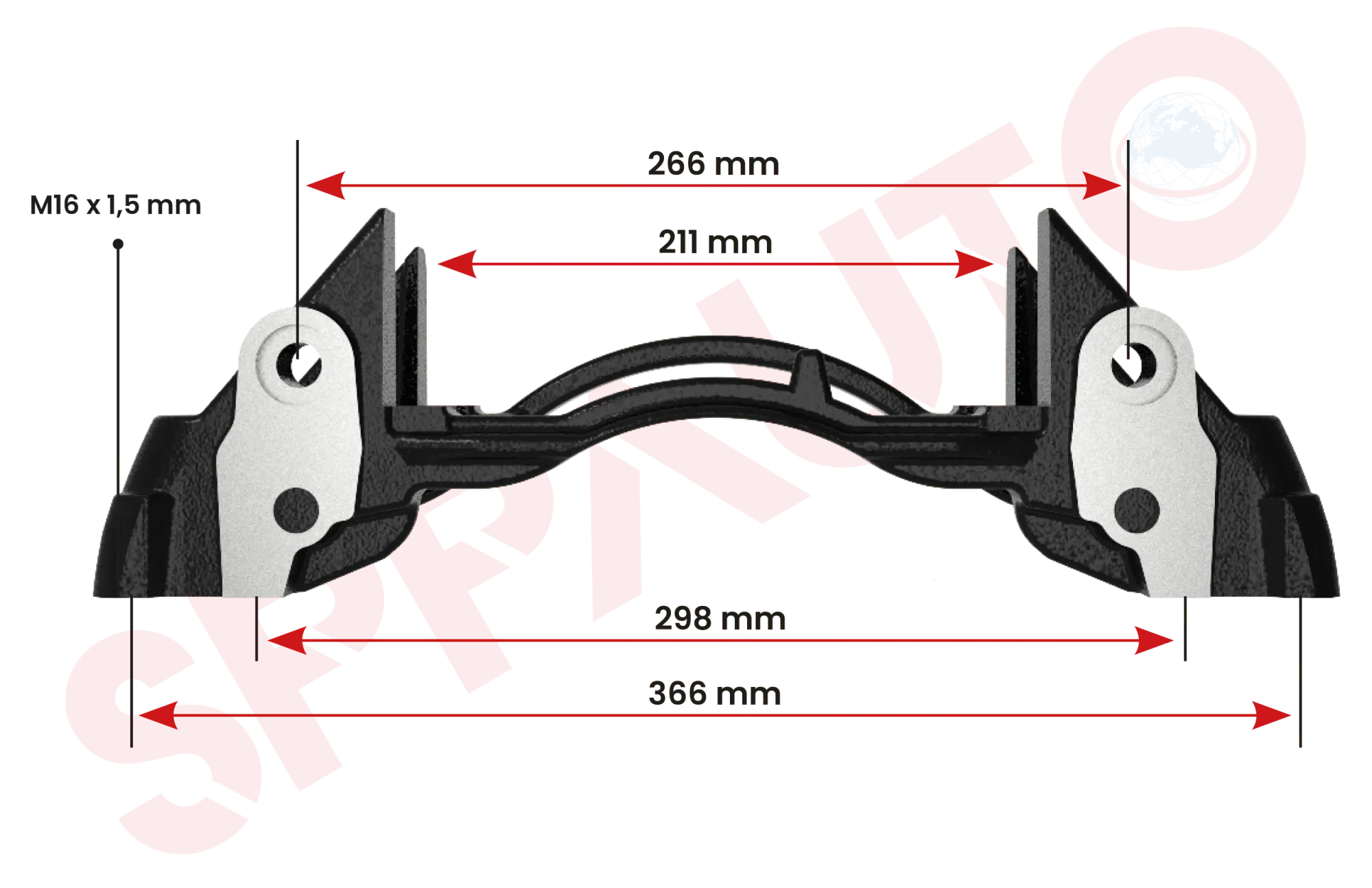 K-3902 Soporte de pinza de freno