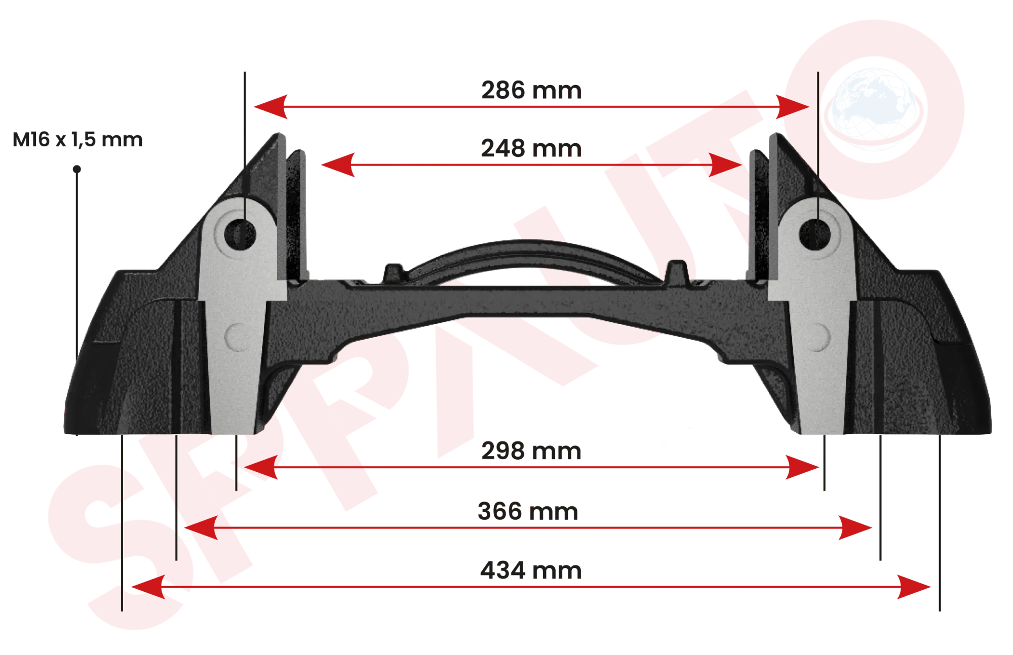 K-3908 Caliper Carrier