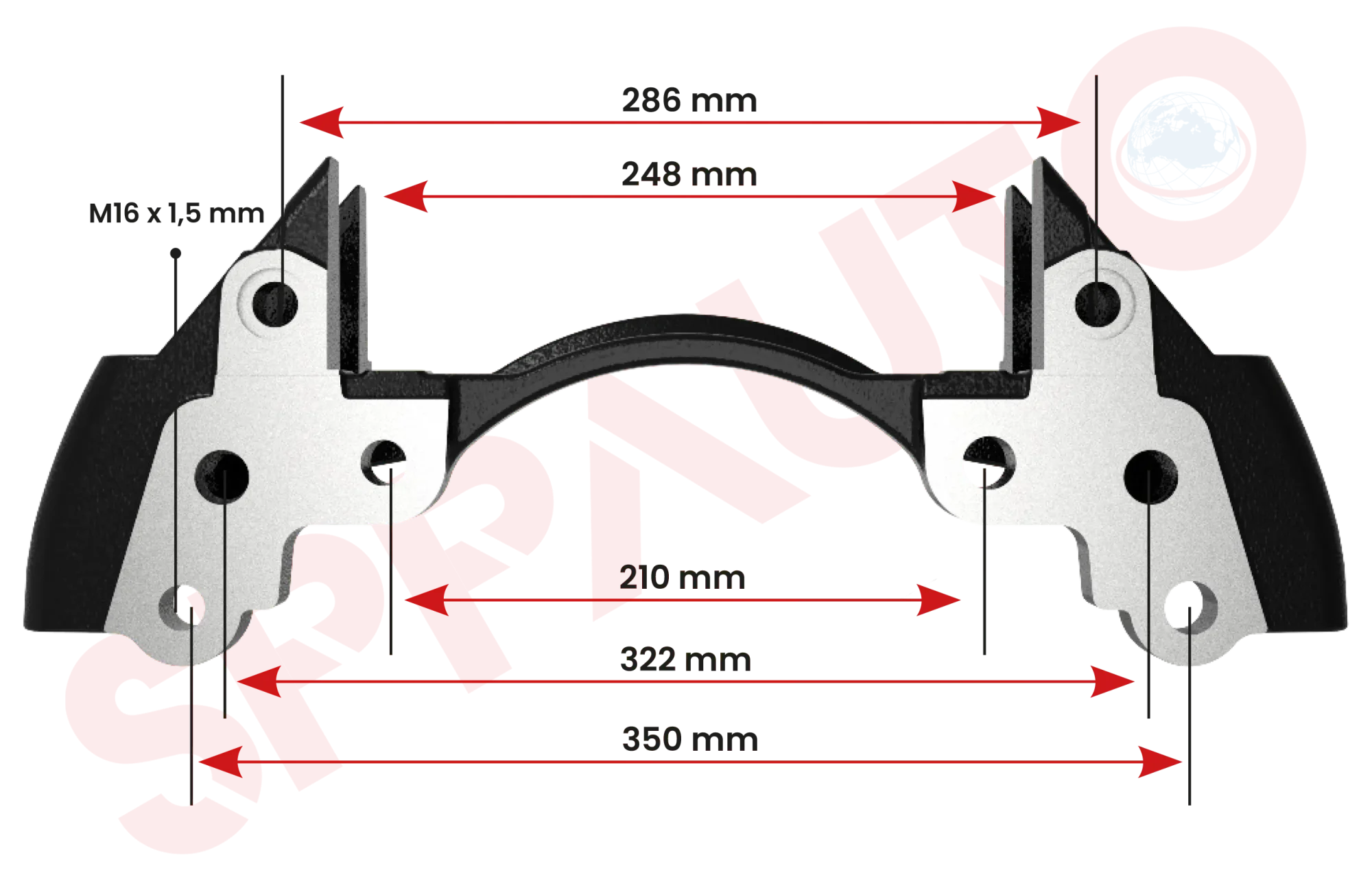 K-3918 Caliper Carrier