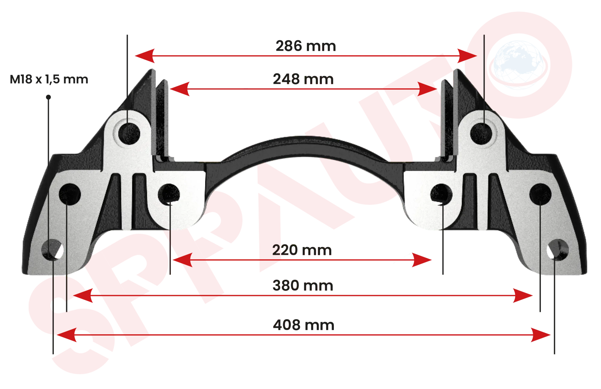 K-3930 Caliper Carrier