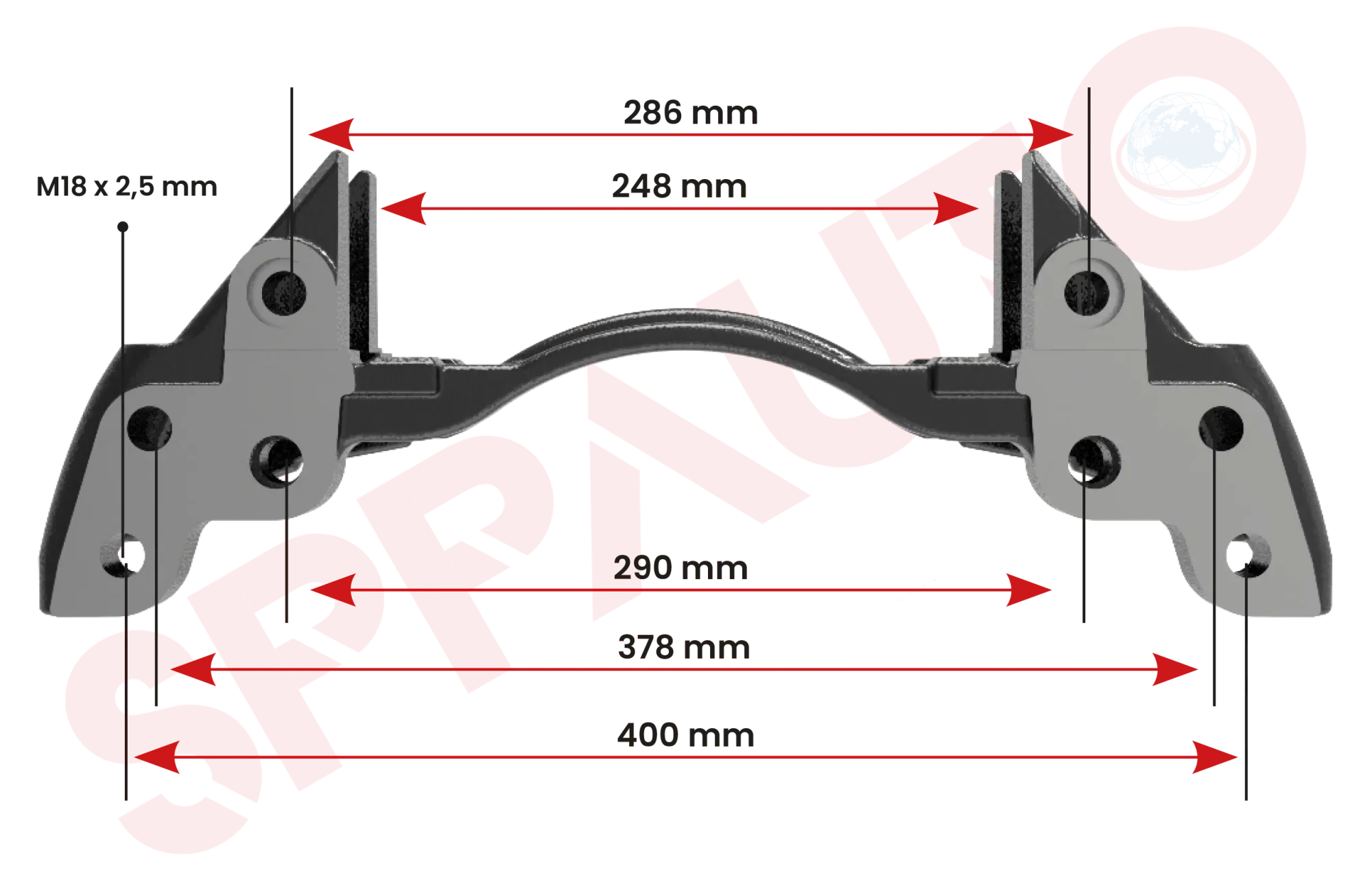 K-3931 Caliper Carrier