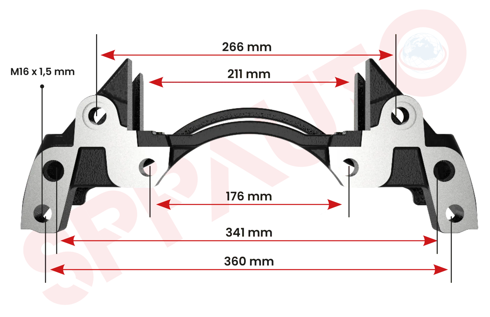 K-3932 Caliper Carrier