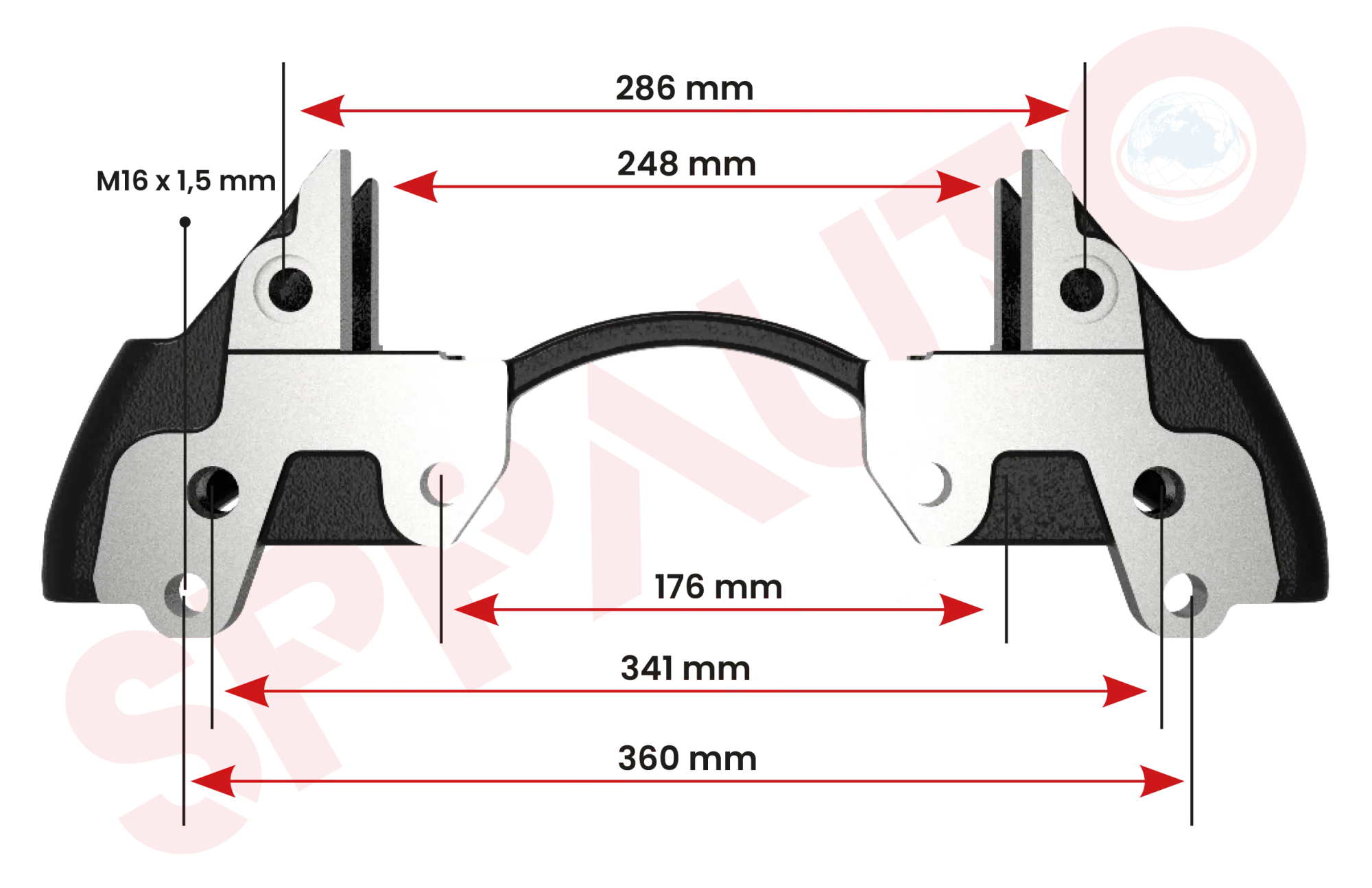 K-3937 Caliper Carrier