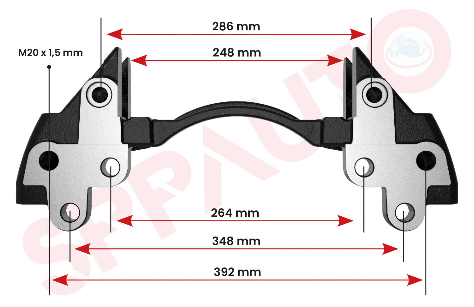 K-3942 Caliper Carrier