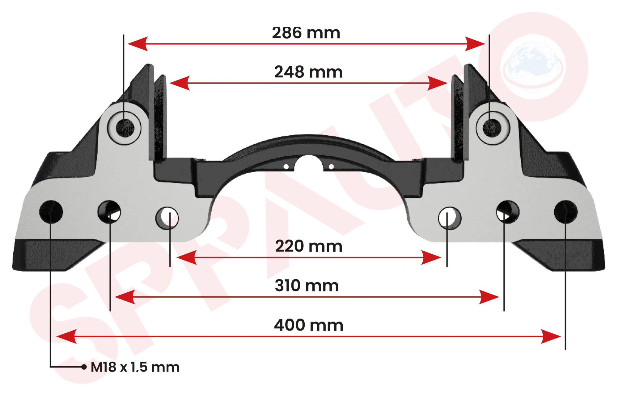 K-3943 Caliper Carrier