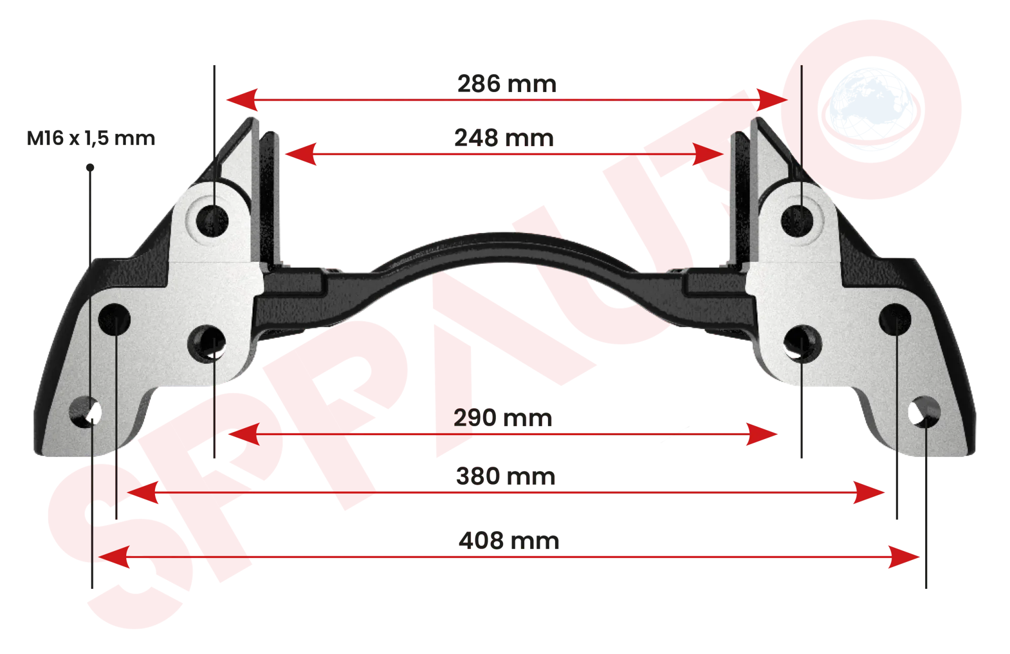 K-3945 Caliper Carrier