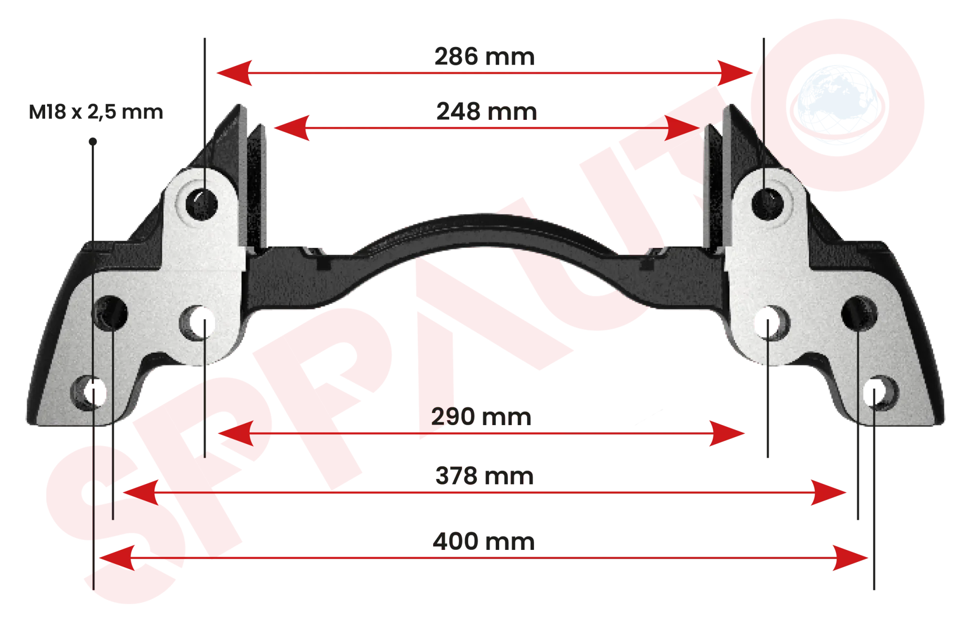 K-3947 Caliper Carrier