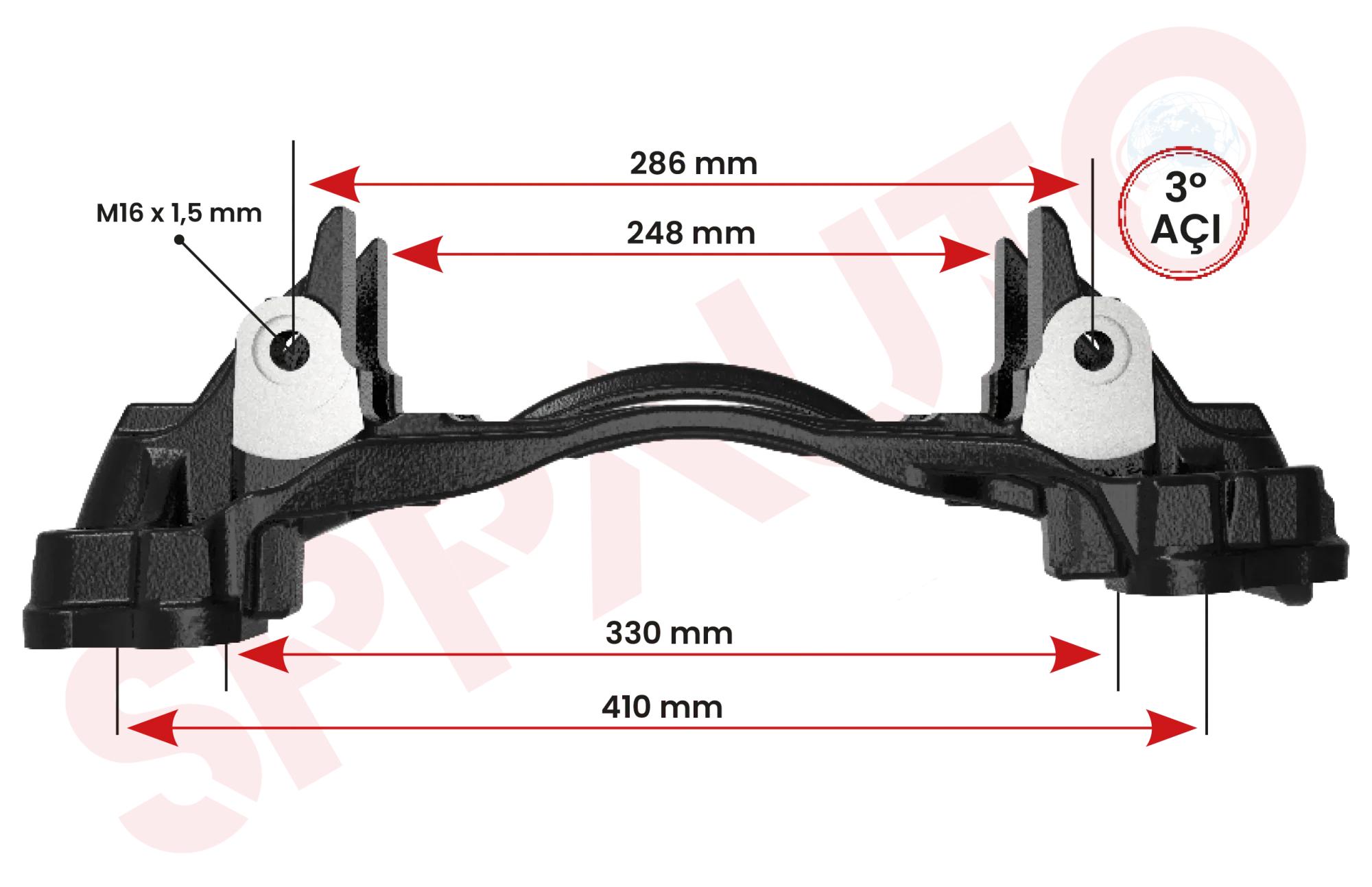 K-3959 Caliper Carrier