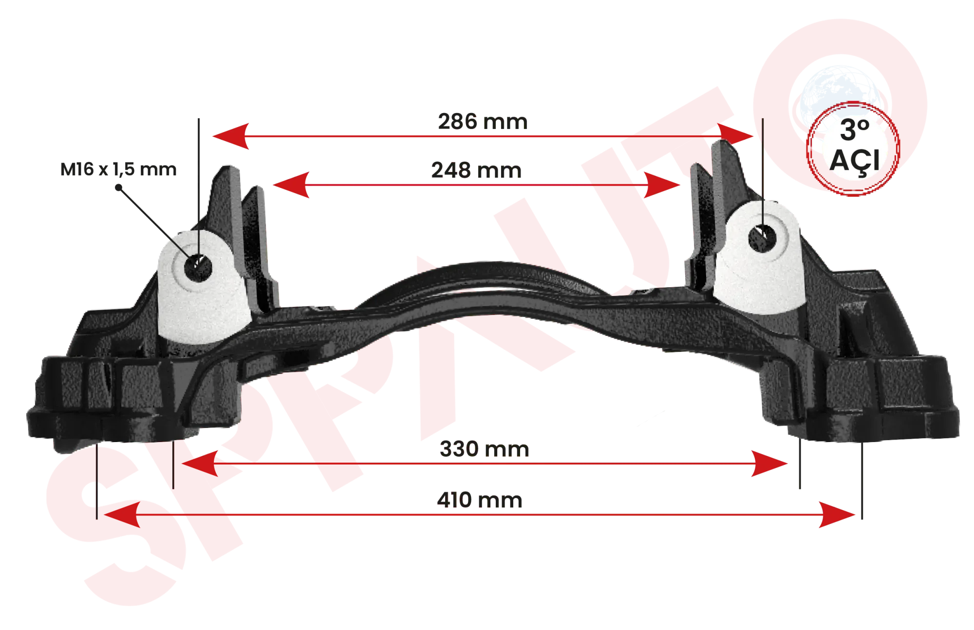 K-3960 Caliper Carrier