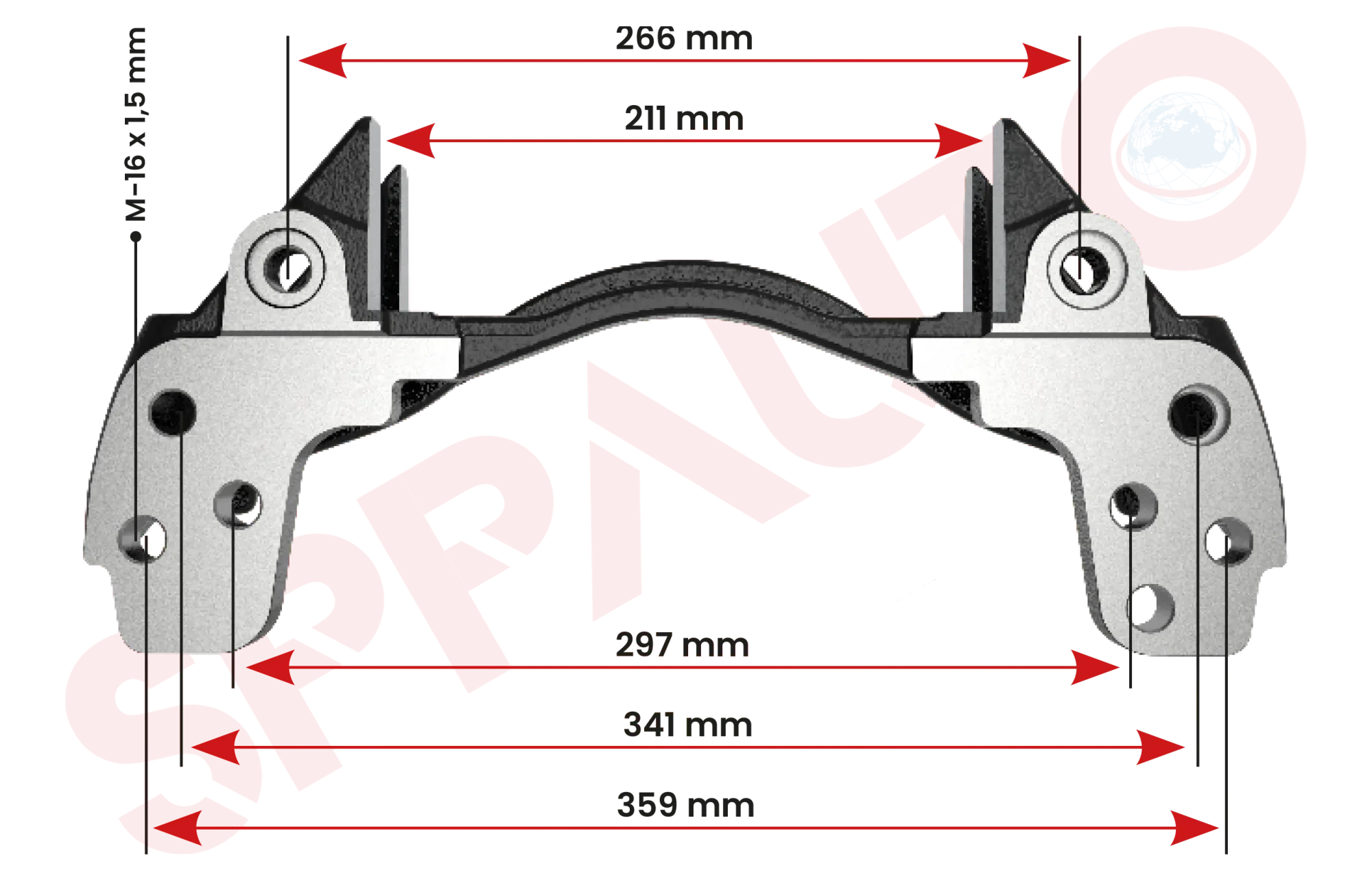 K-3964 Caliper Carrier