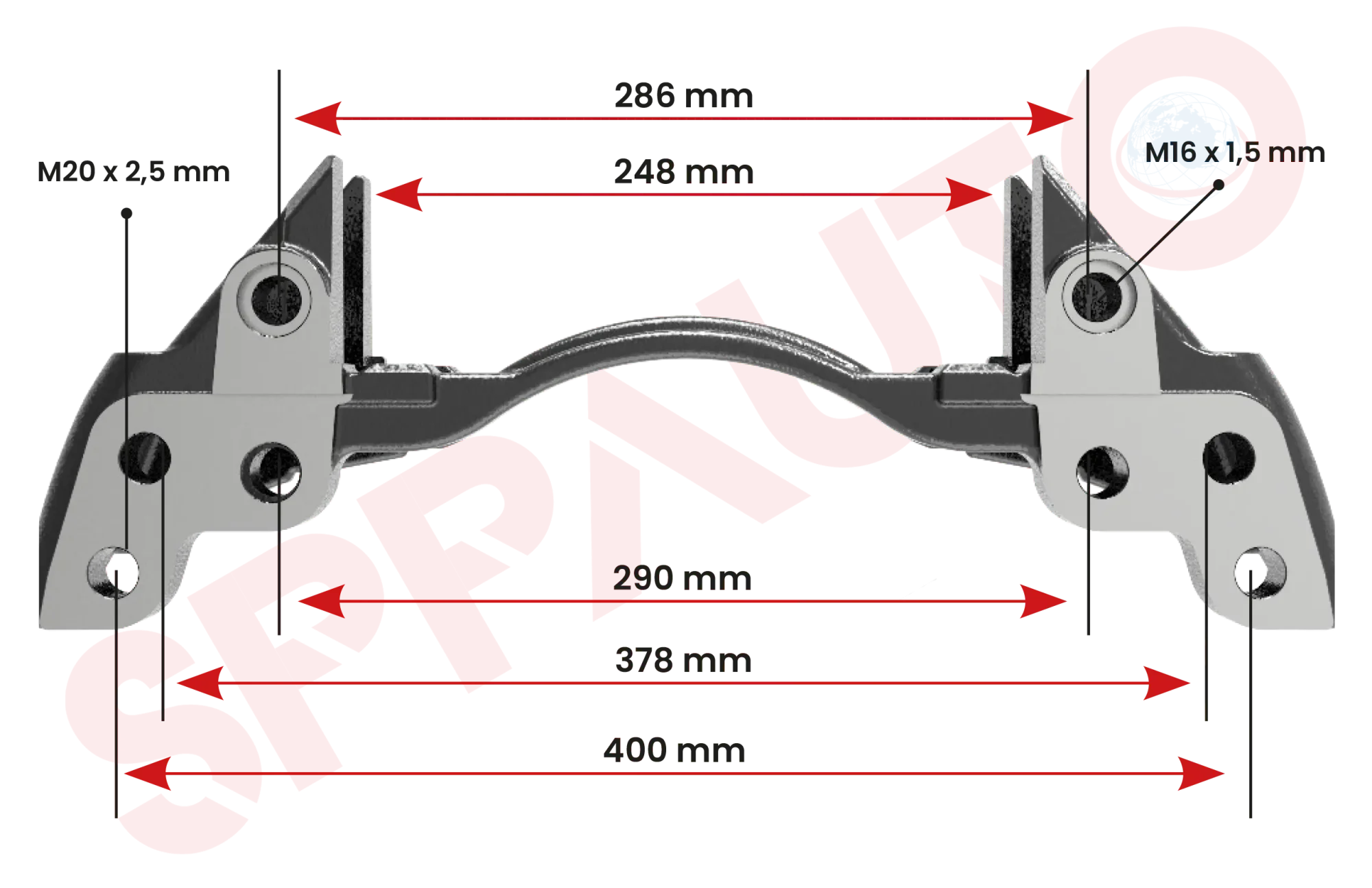 K-3969 Caliper Carrier