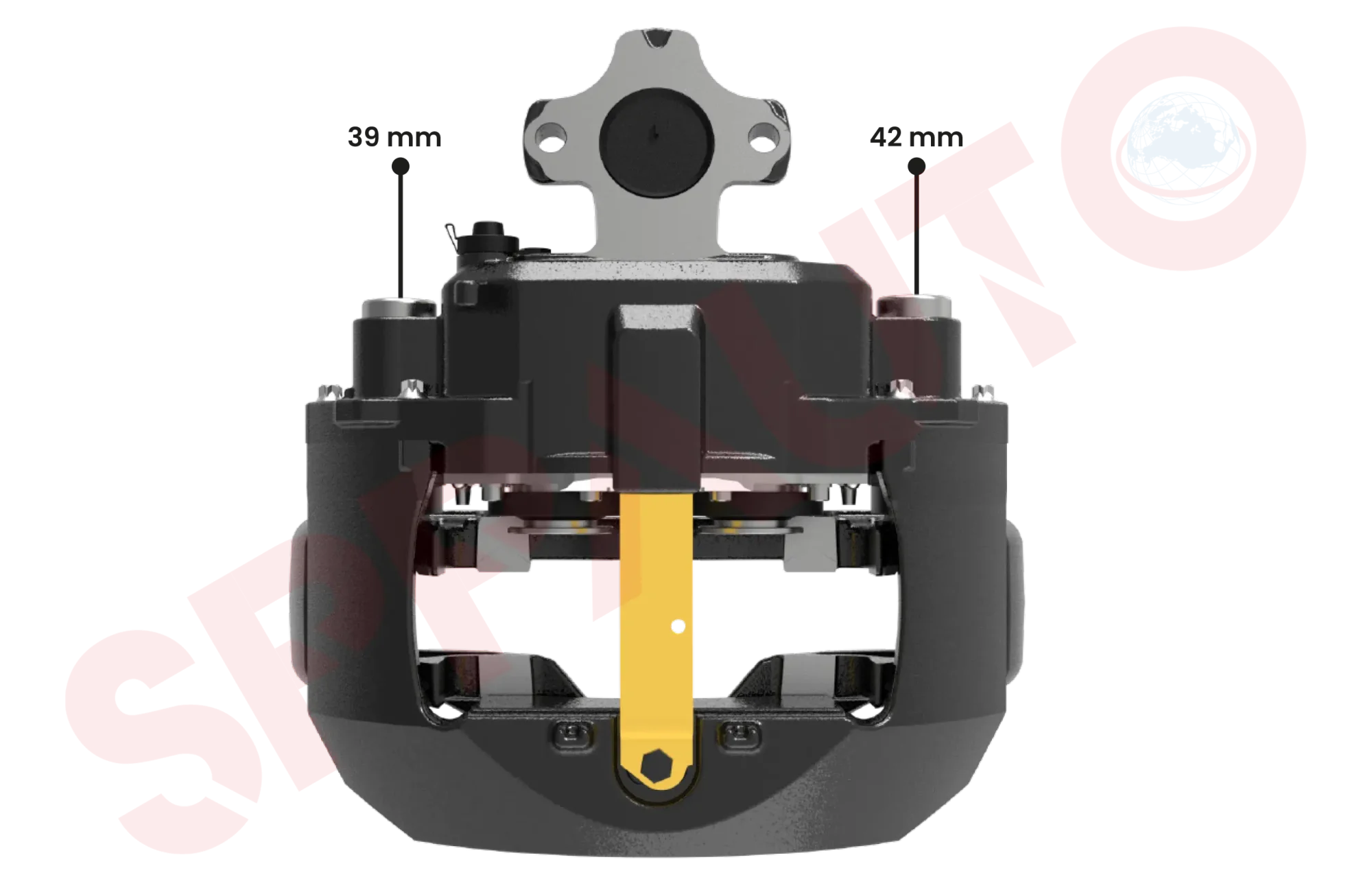 M-4544 Assembled Caliper with Carrier