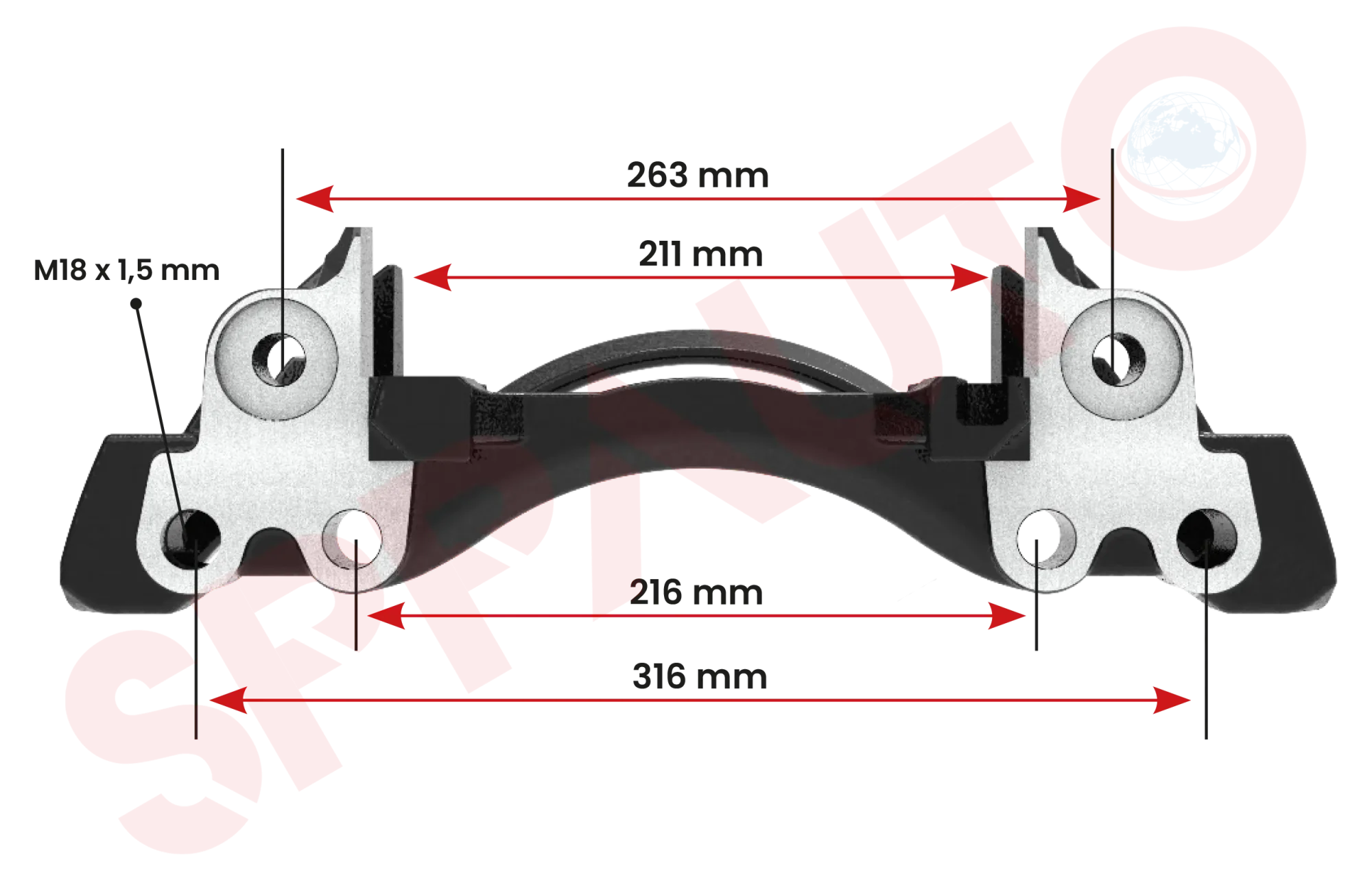 Caliper Carrier