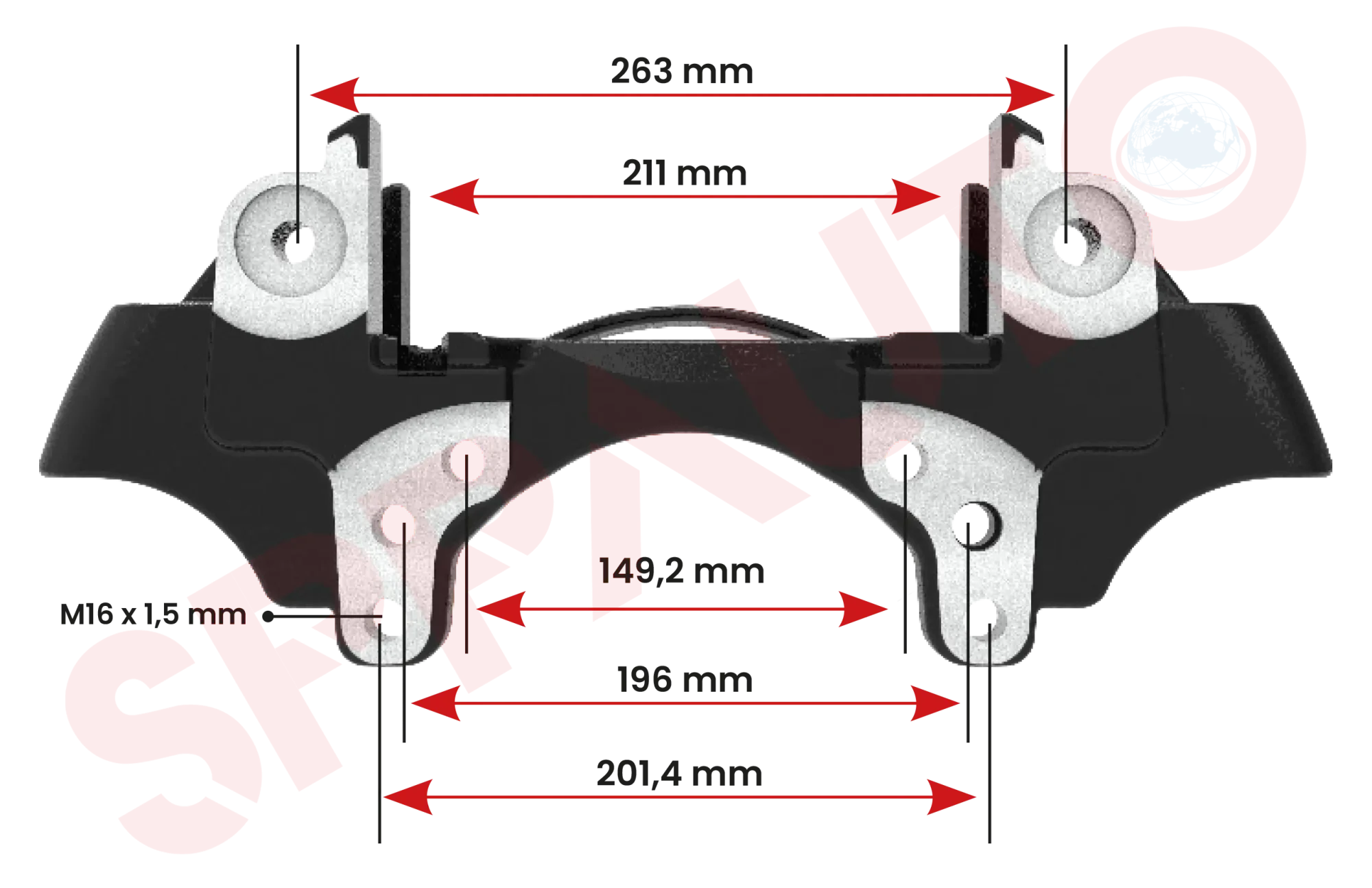 W-5931 Caliper Carrier