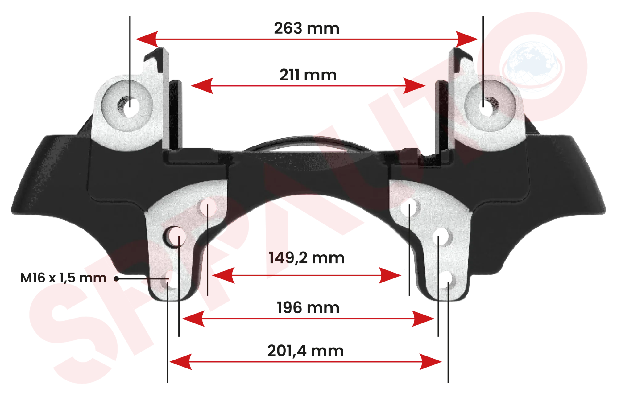 W-5932 Caliper Carrier