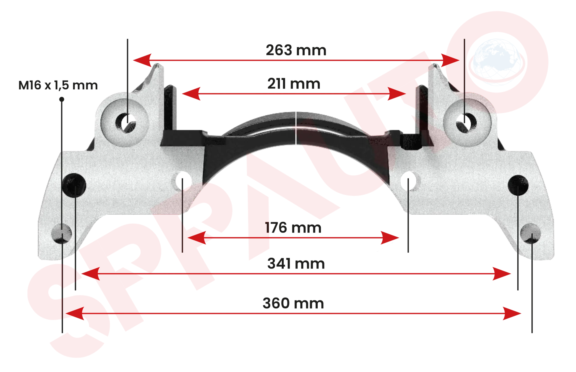 W-5935 Caliper Carrier