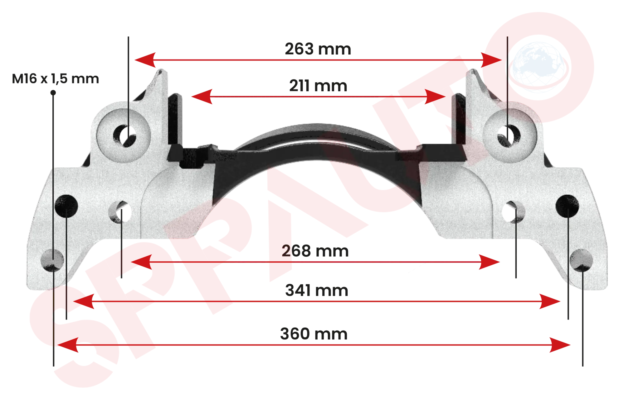 W-5936 Caliper Carrier