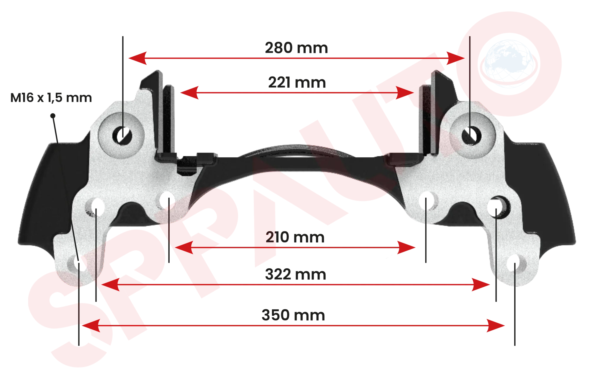 Caliper Carrier