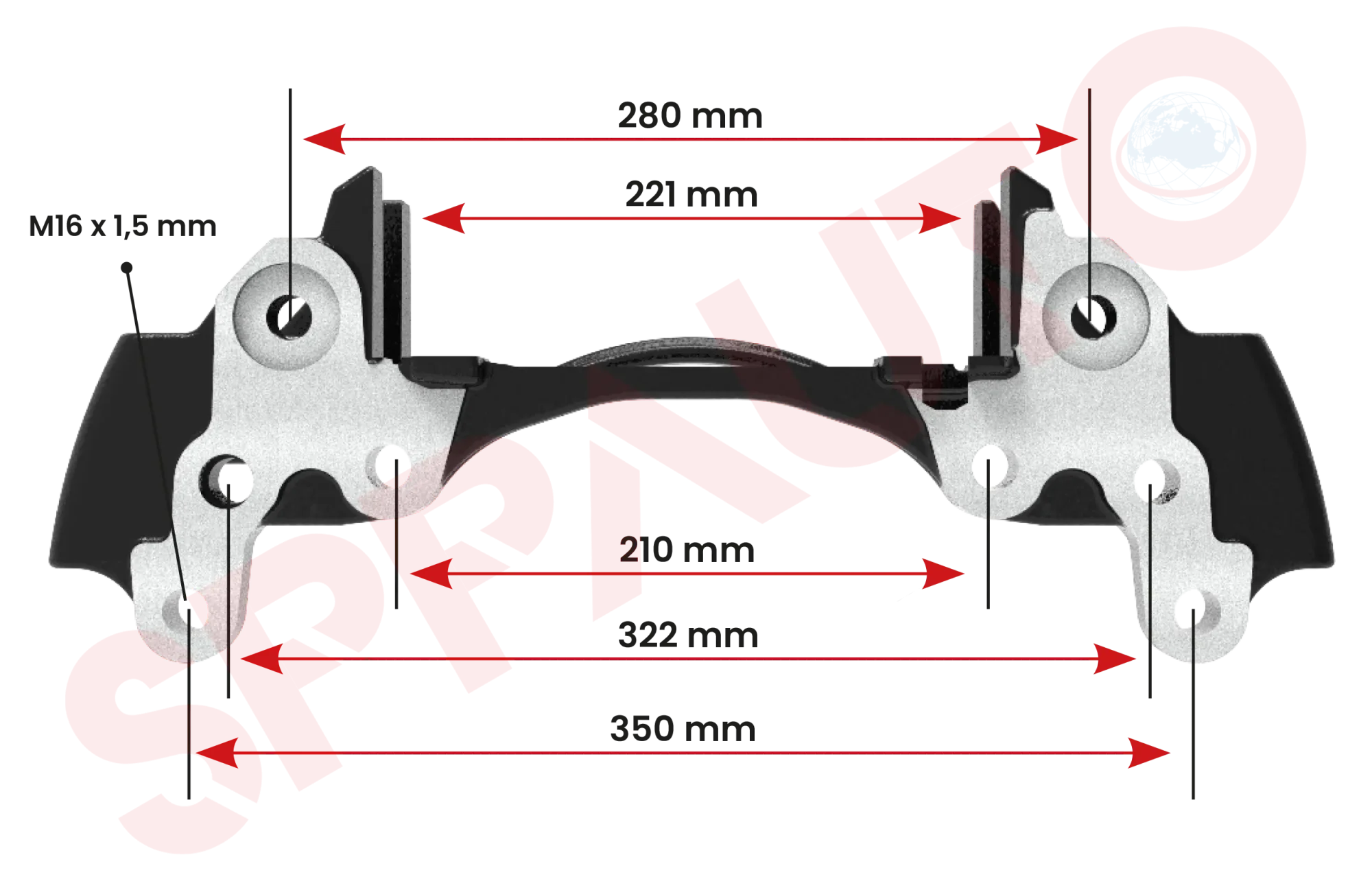 Caliper Carrier