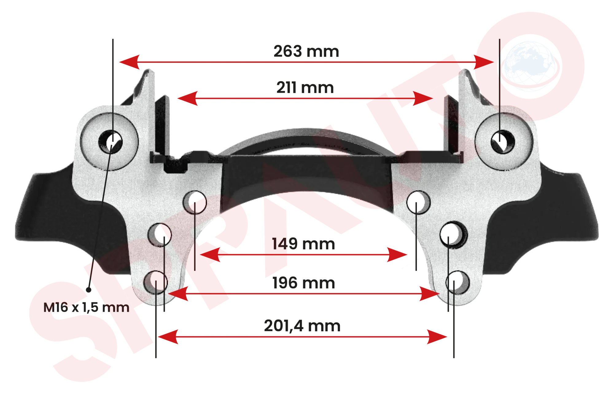 Caliper Carrier