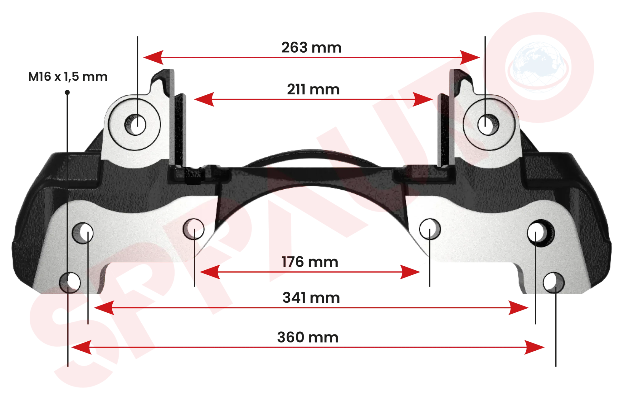 W-5946 Caliper Carrier
