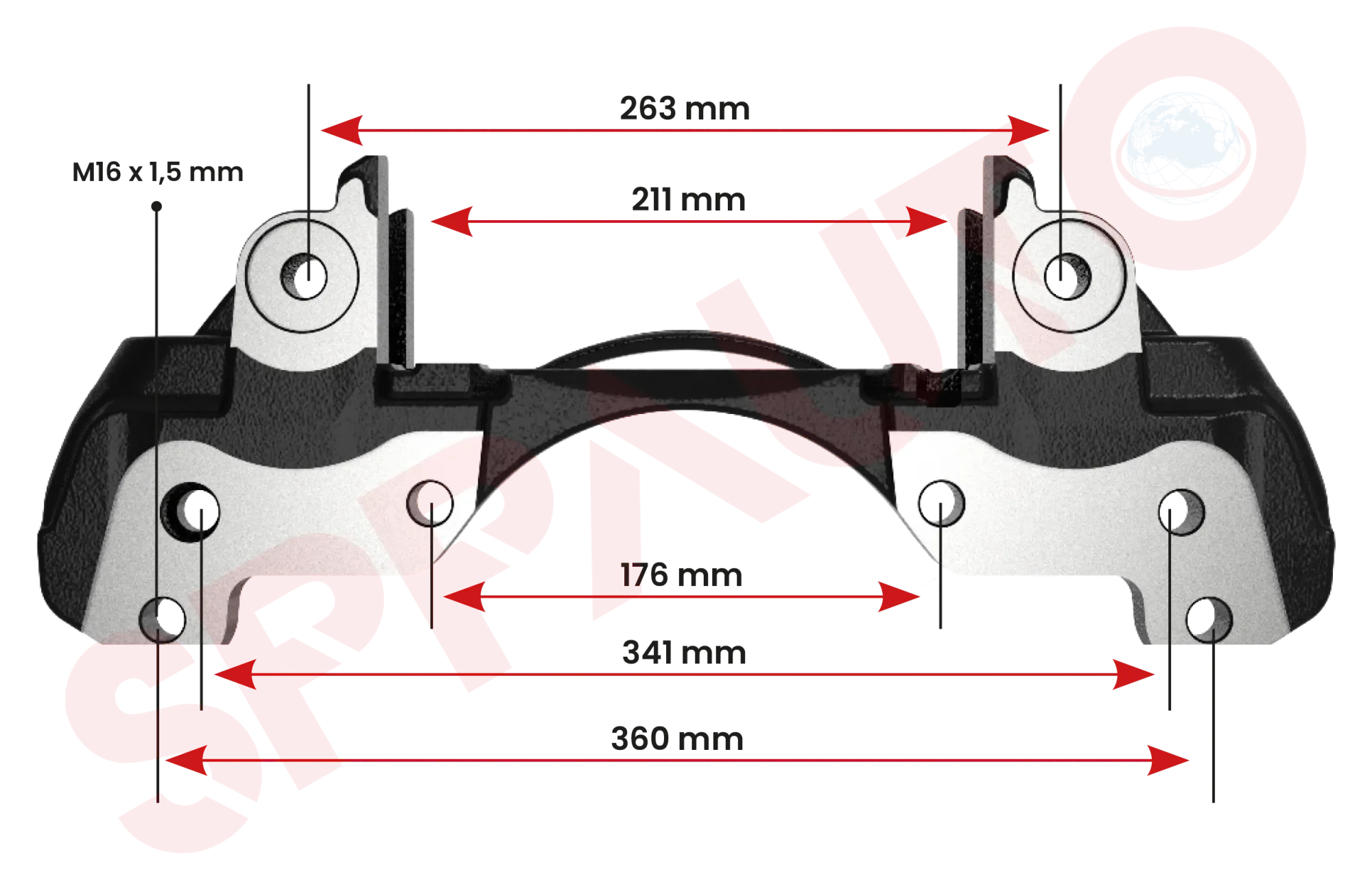 W-5947 Caliper Carrier