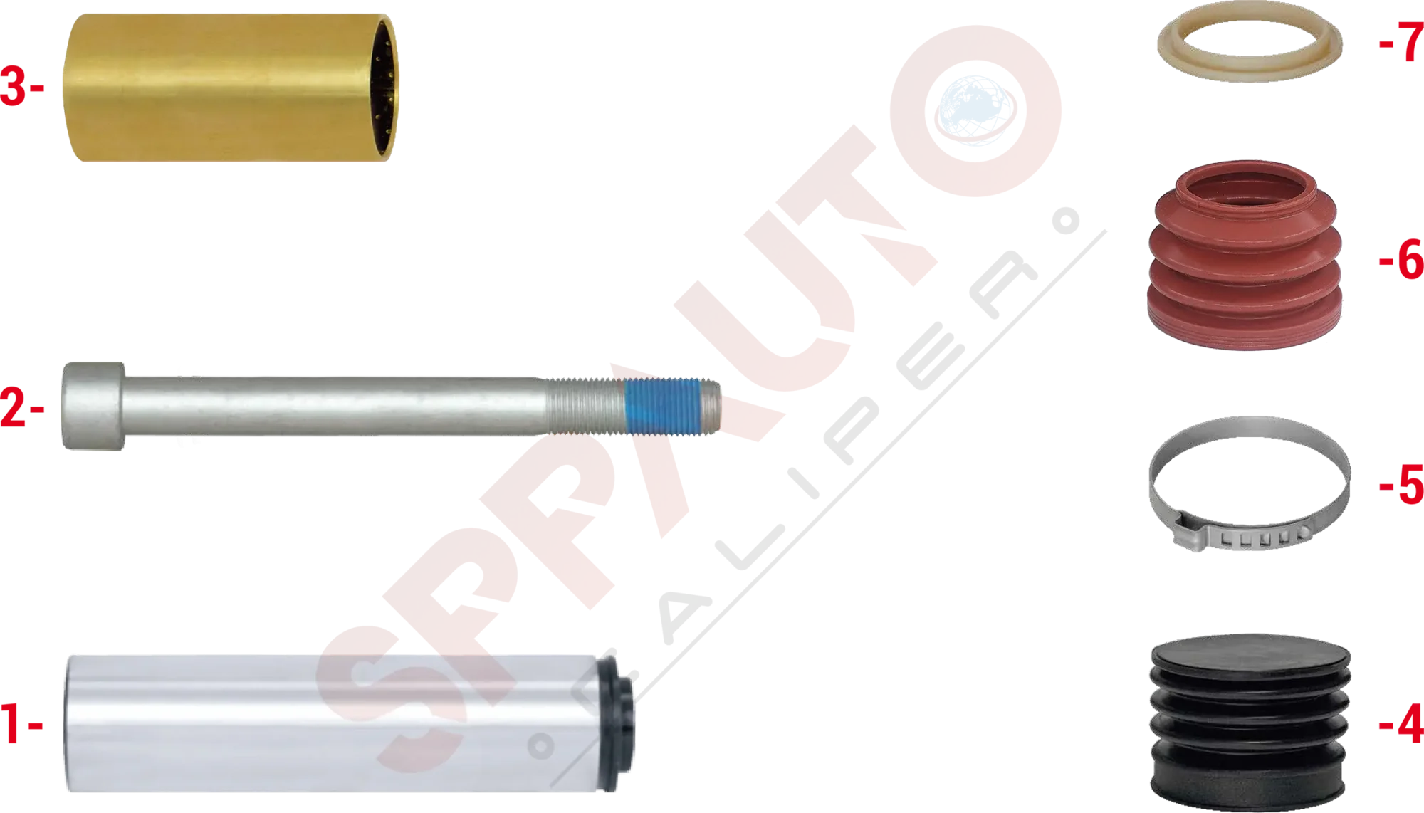 310122 Kit De Réparation Du Guide Et Des Joints D’Étrier