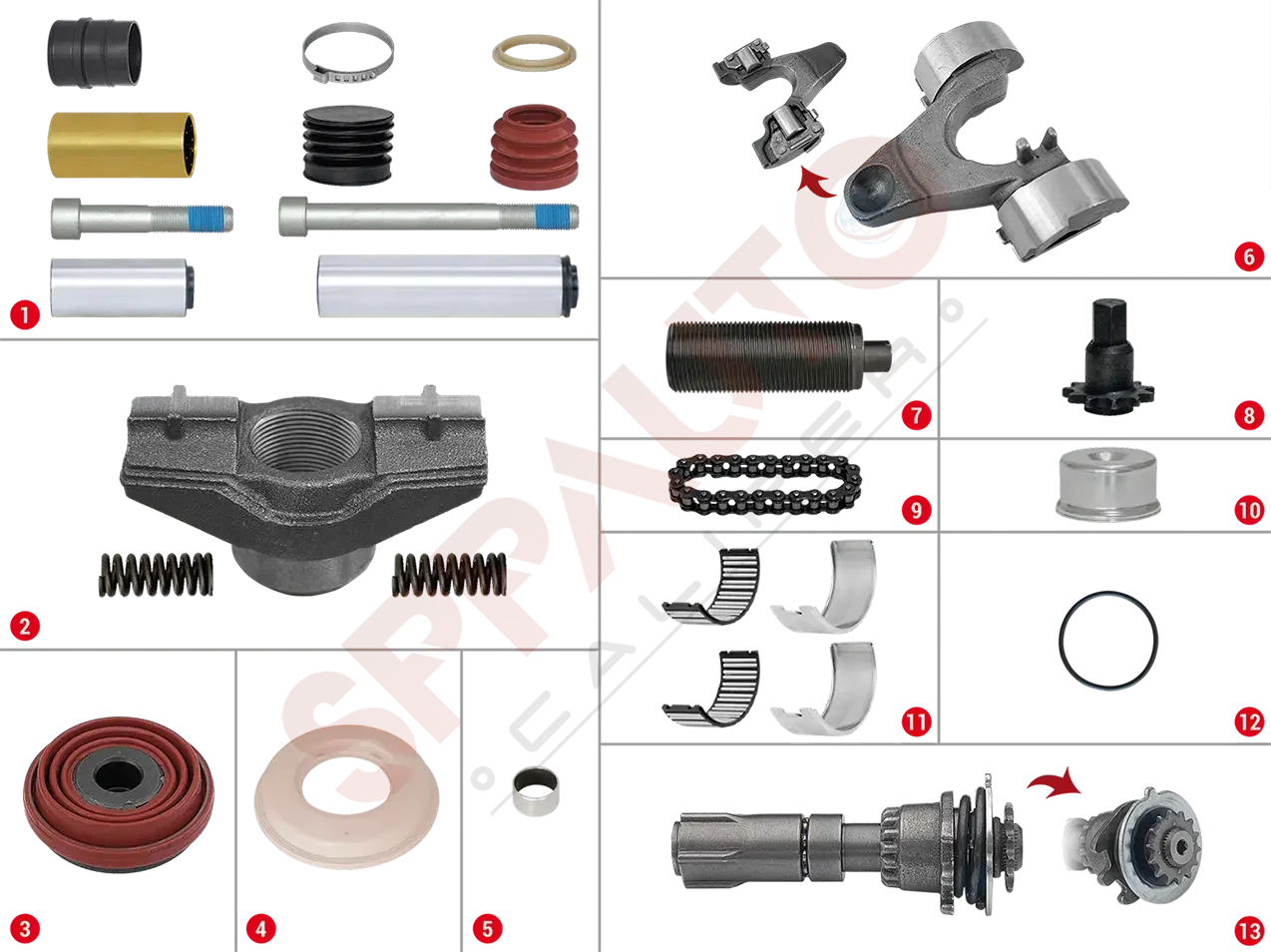 310213 MAN TGL 12-160 Caliper Repair Set