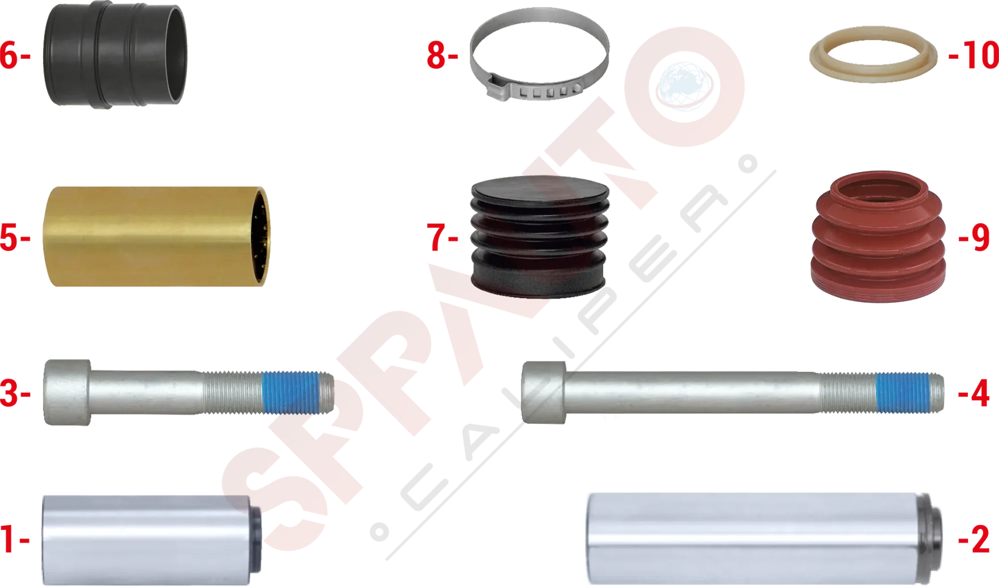 310125 Kit de réparation des guides et joints d’étrier