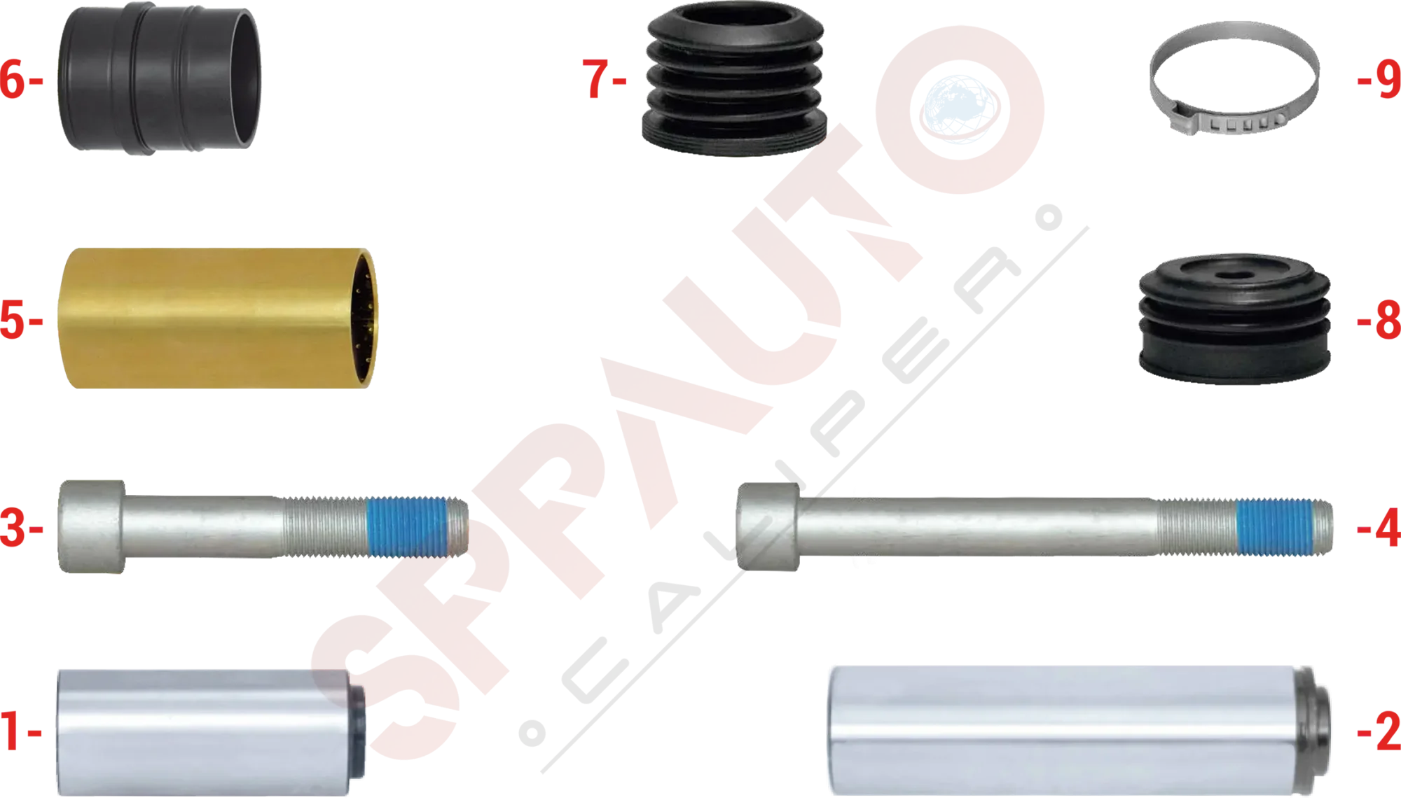 311195 Kit de réparation des guides et joints d’étrier
