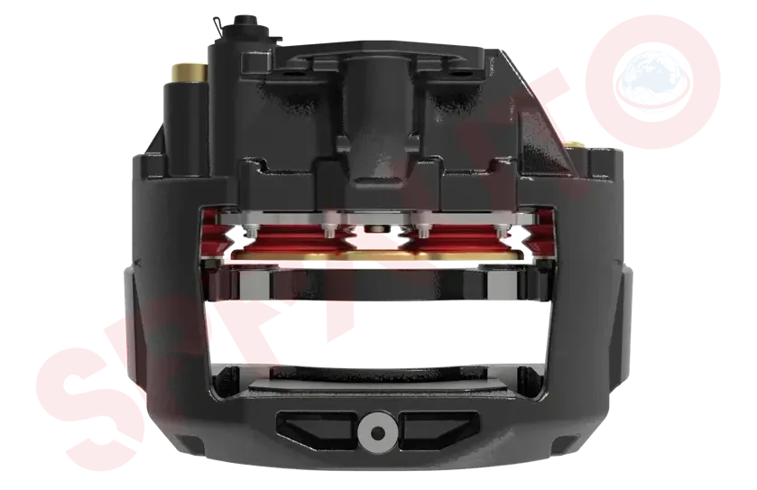 C-6512 Assembled Caliper with Carrier