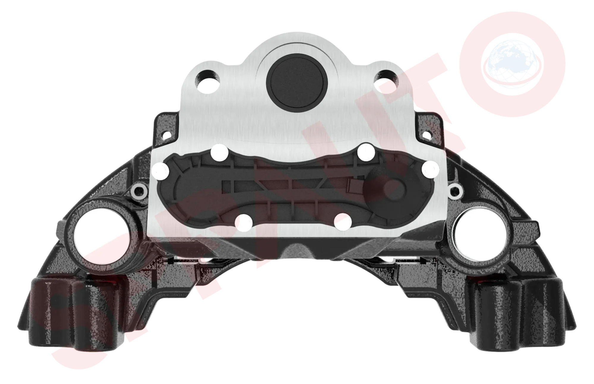 B-7511 Assembled Caliper with Carrier - Image 3