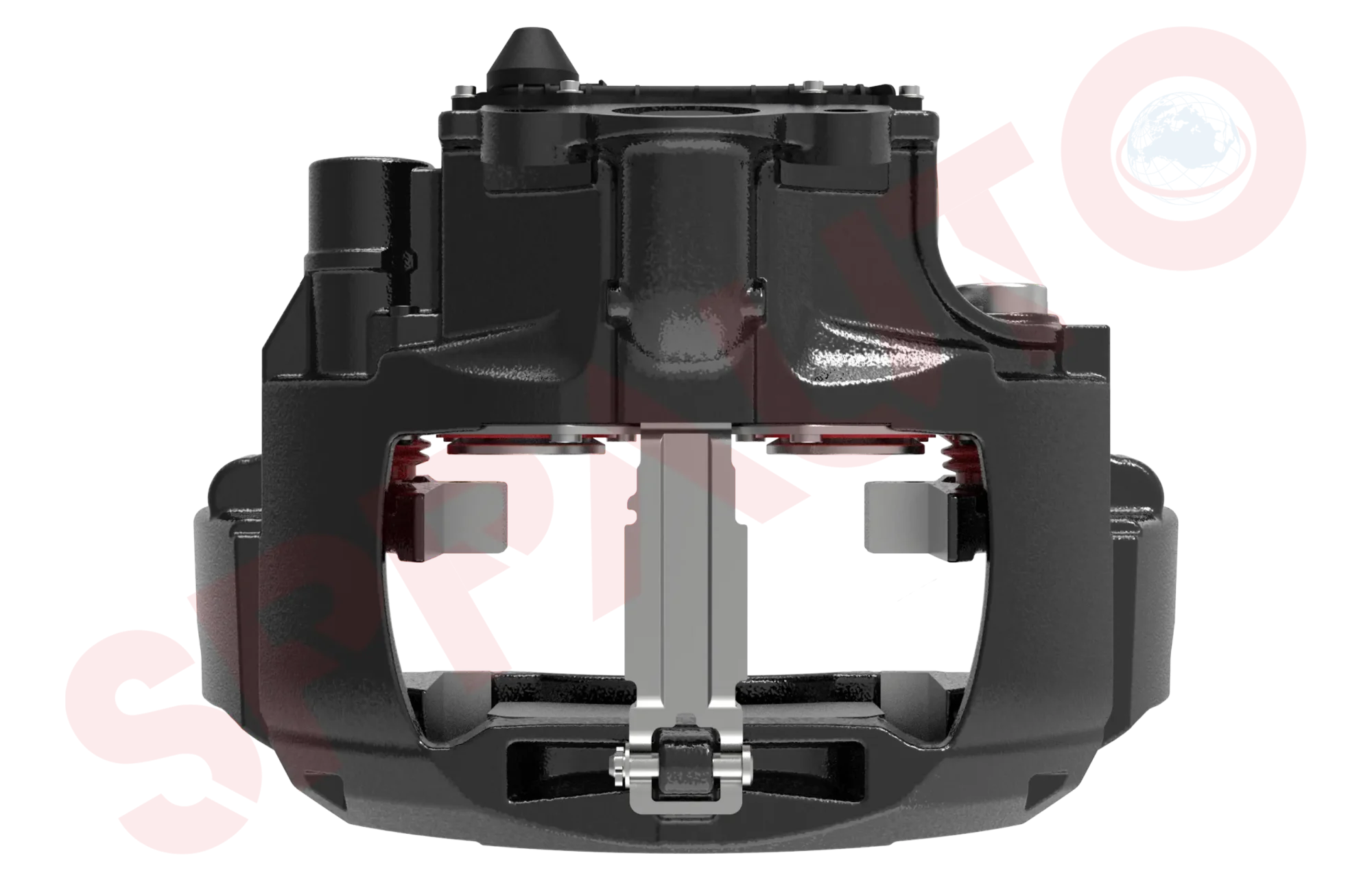 B-7512 Assembled Caliper with Carrier