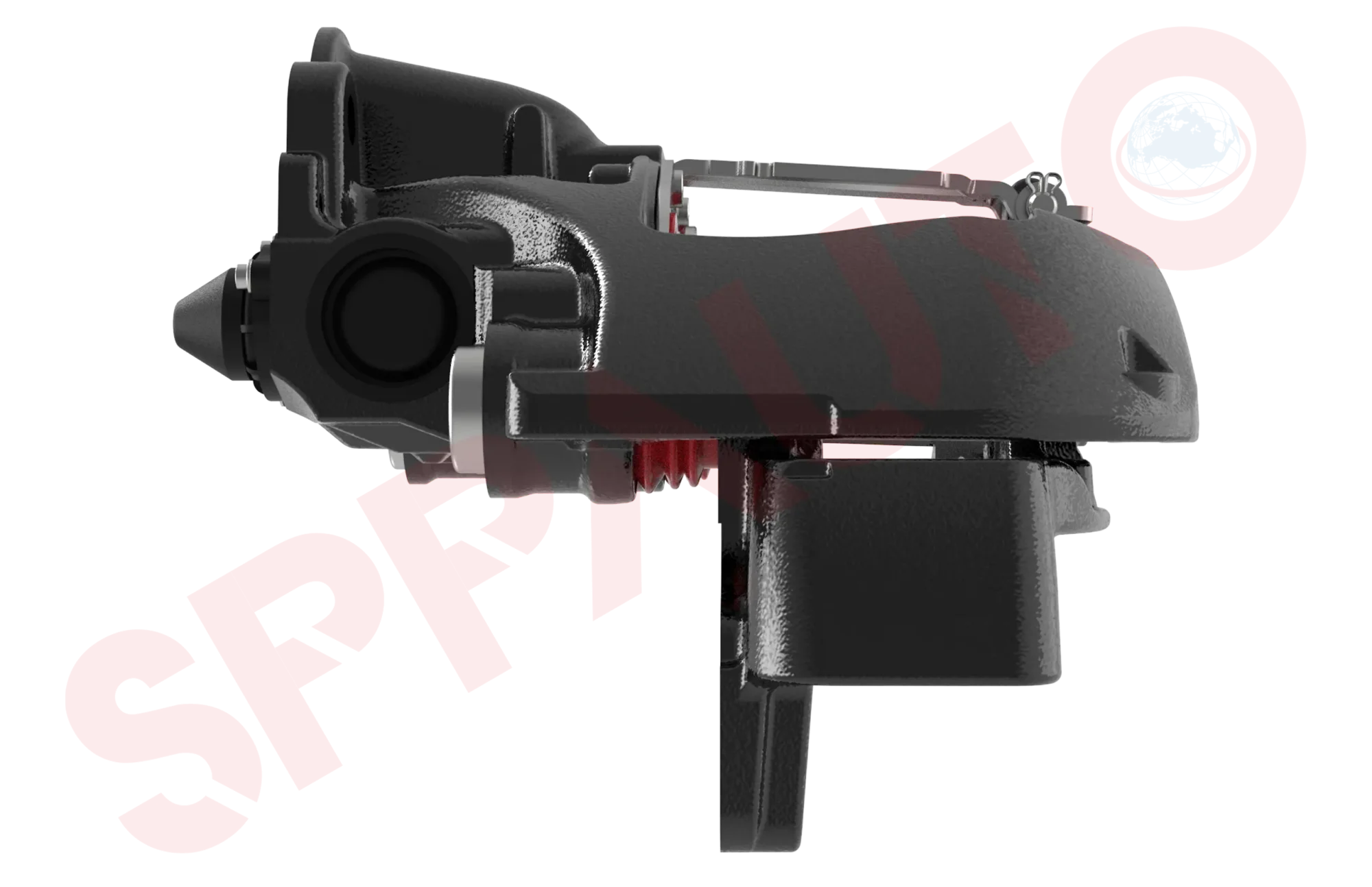 B-7513 Assembled Caliper with Carrier - Image 2