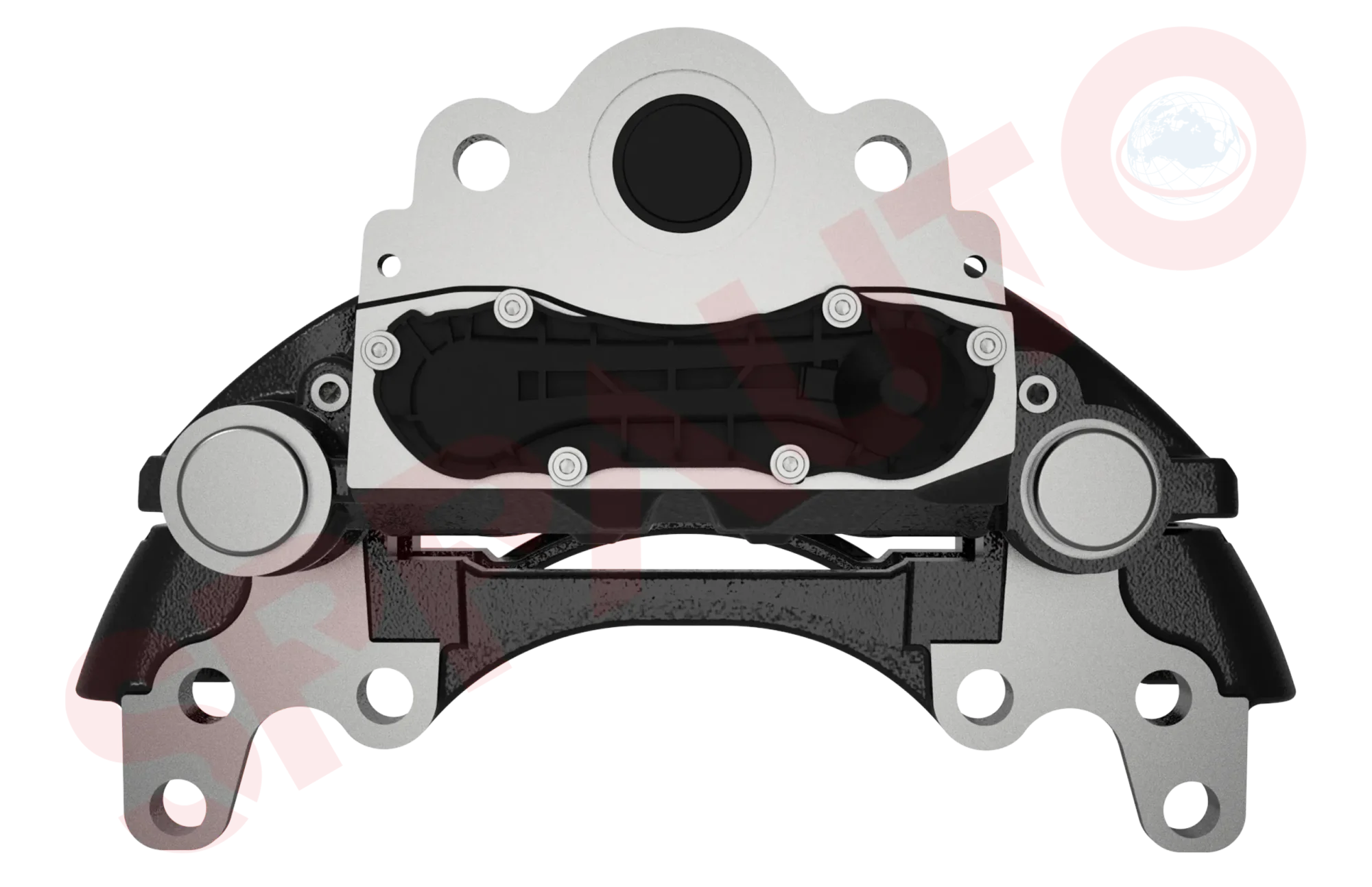 B-7513 Assembled Caliper with Carrier - Image 3