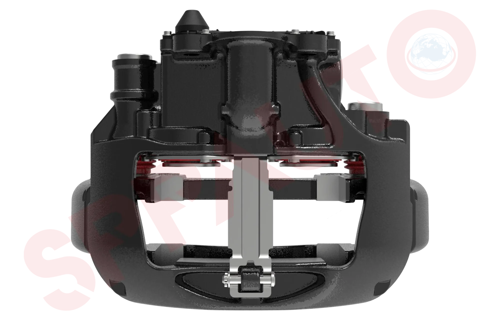 B-7514 Assembled Caliper with Carrier