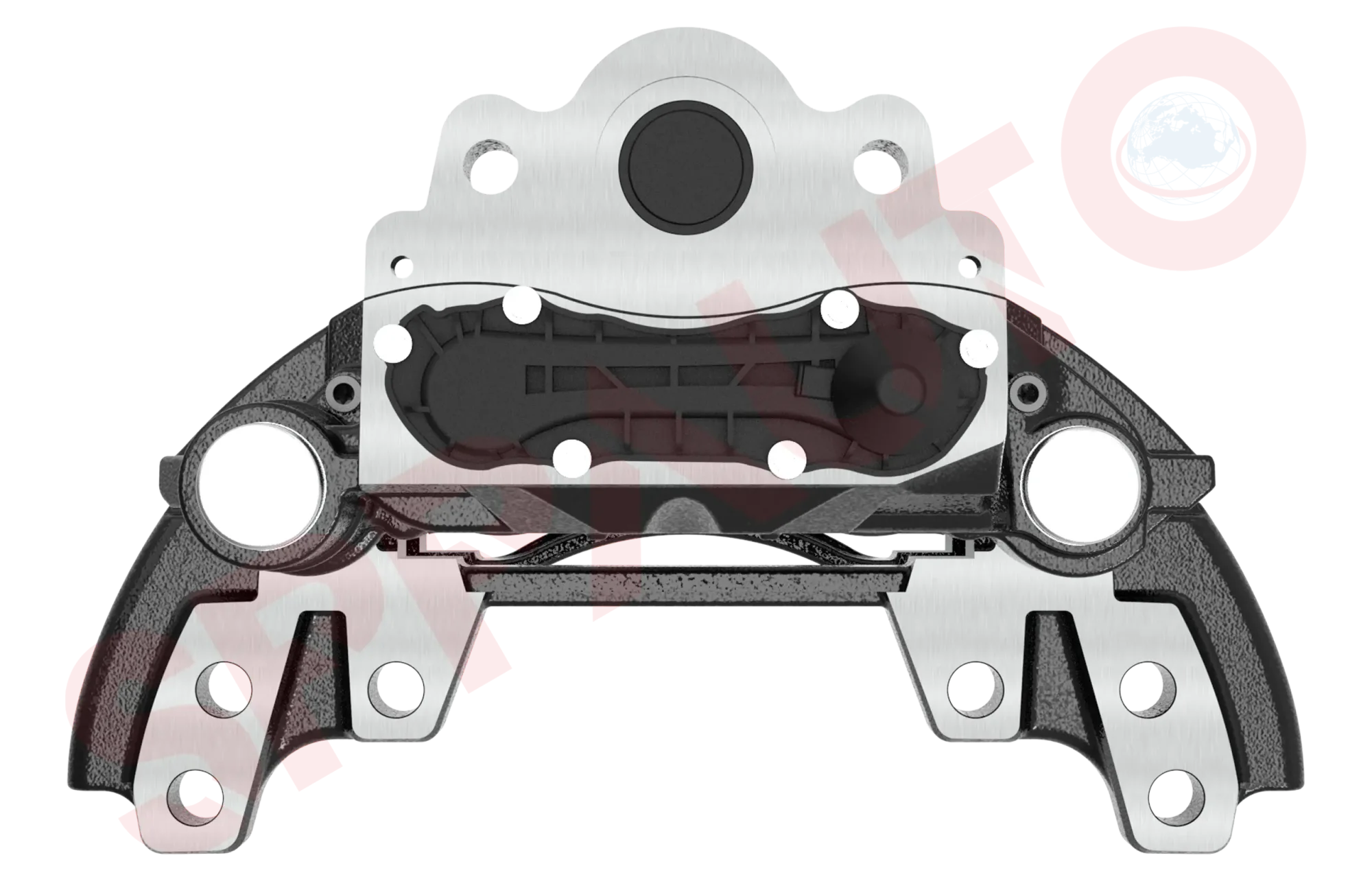 B-7515 Assembled Caliper with Carrier - Image 3