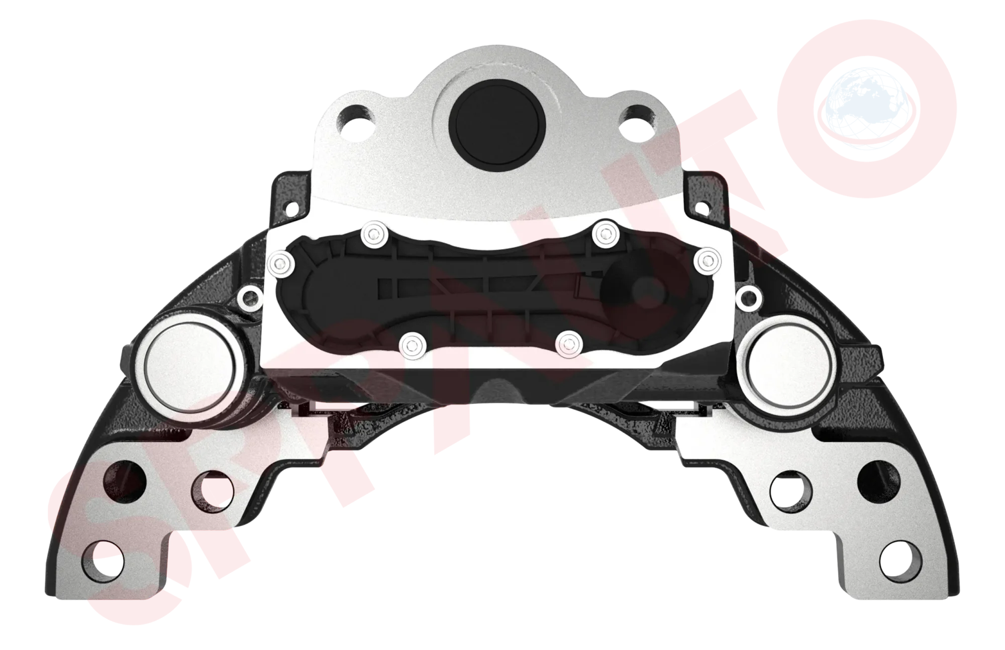 B-7517 Assembled Caliper with Carrier - Image 3