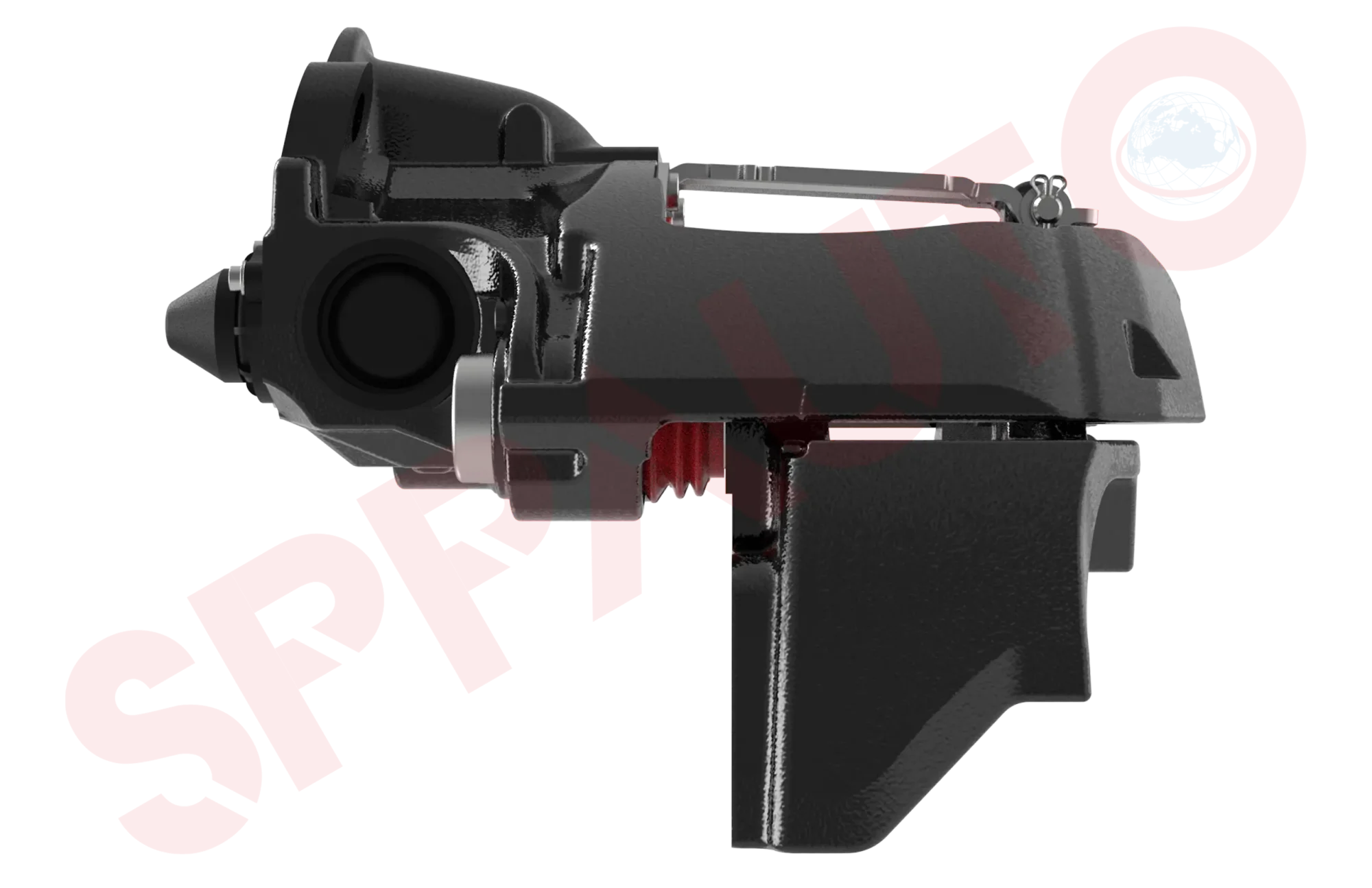 B-7517 Assembled Caliper with Carrier - Image 2