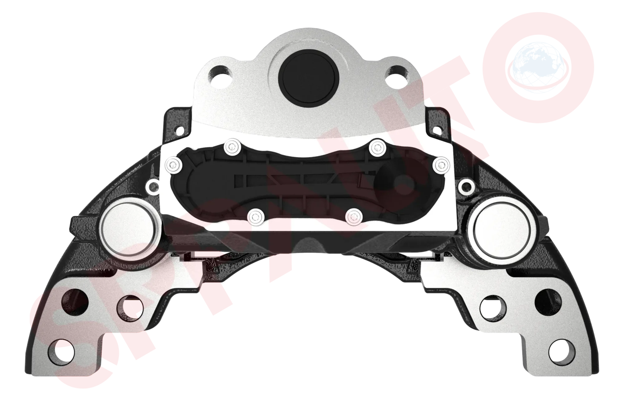 B-7518 Assembled Caliper with Carrier - Image 2