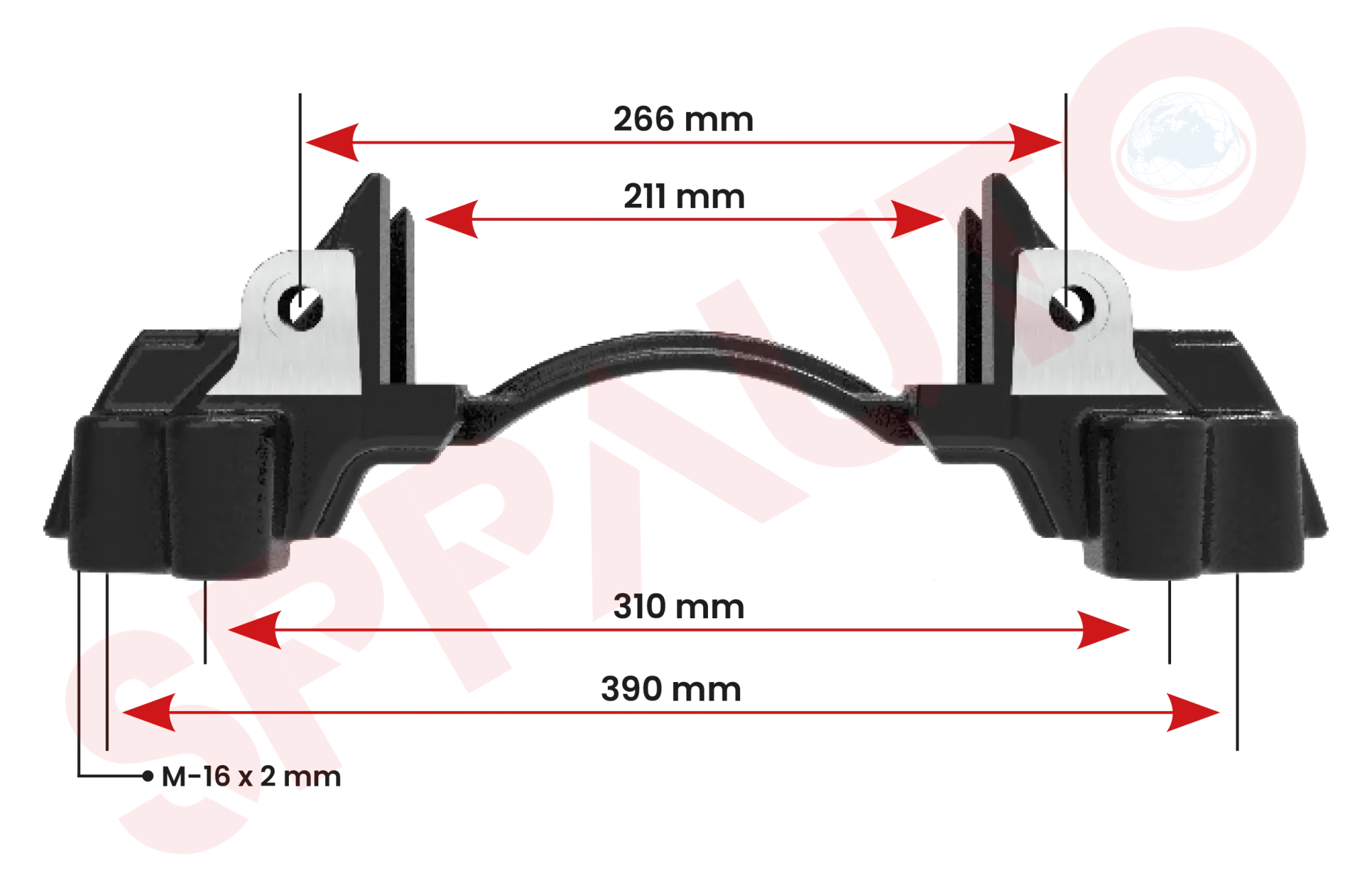 B-7911 Caliper Carrier