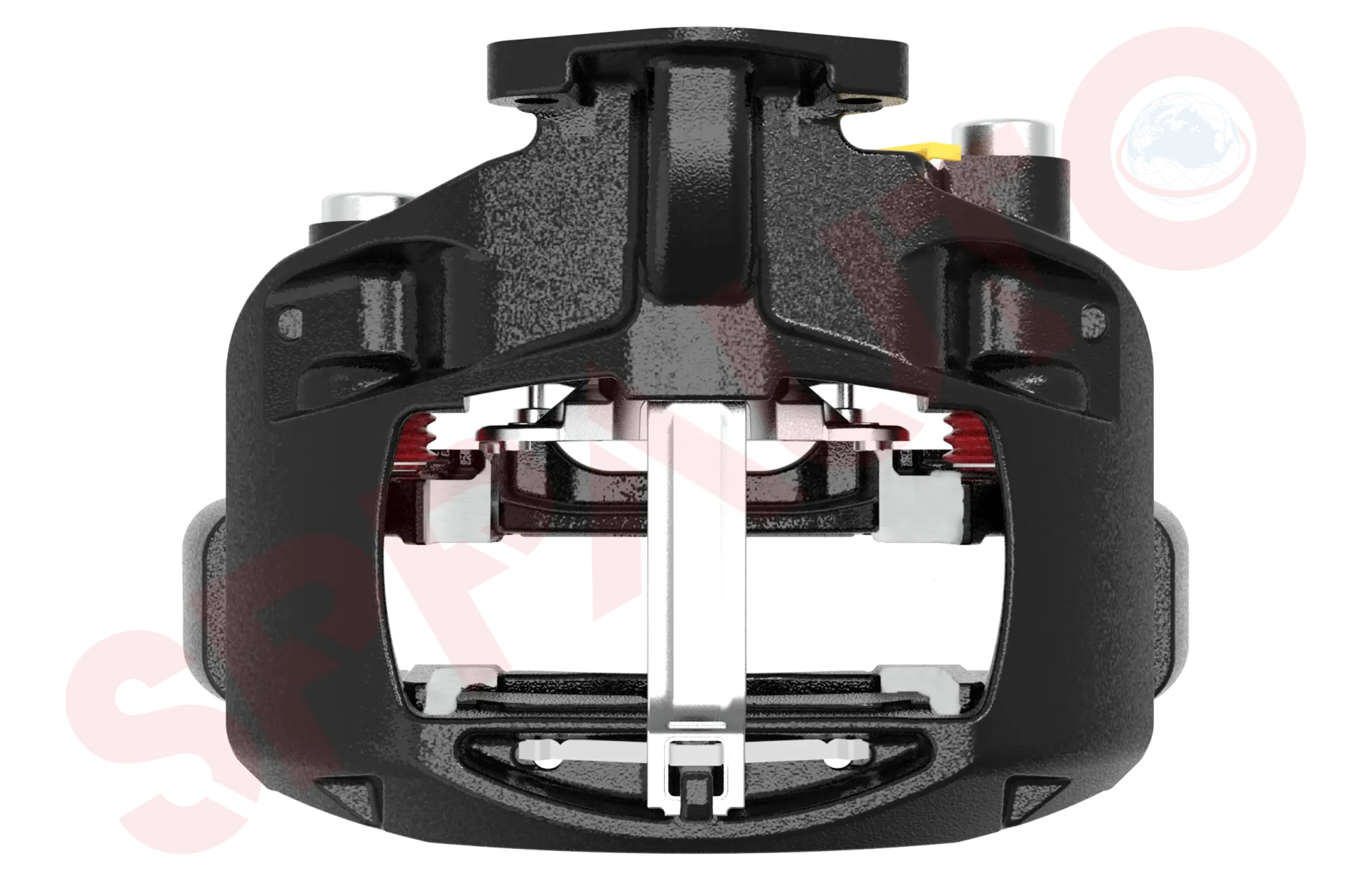 H-2505 Assembled Caliper with Carrier