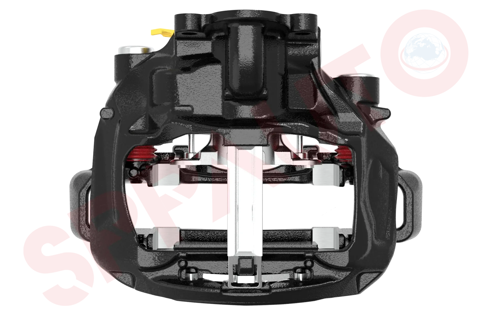H-2516 Assembled Caliper with Carrier