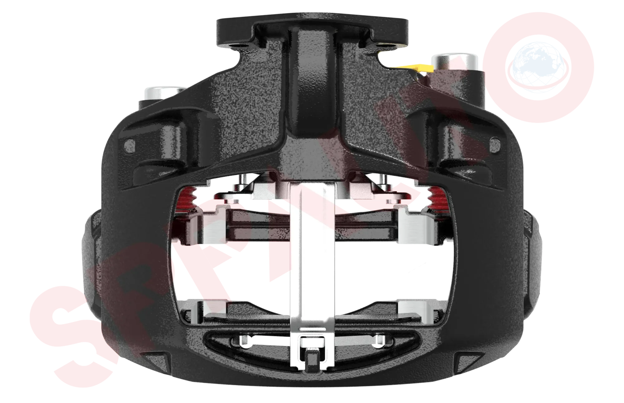 H-2523 Assembled Caliper with Carrier