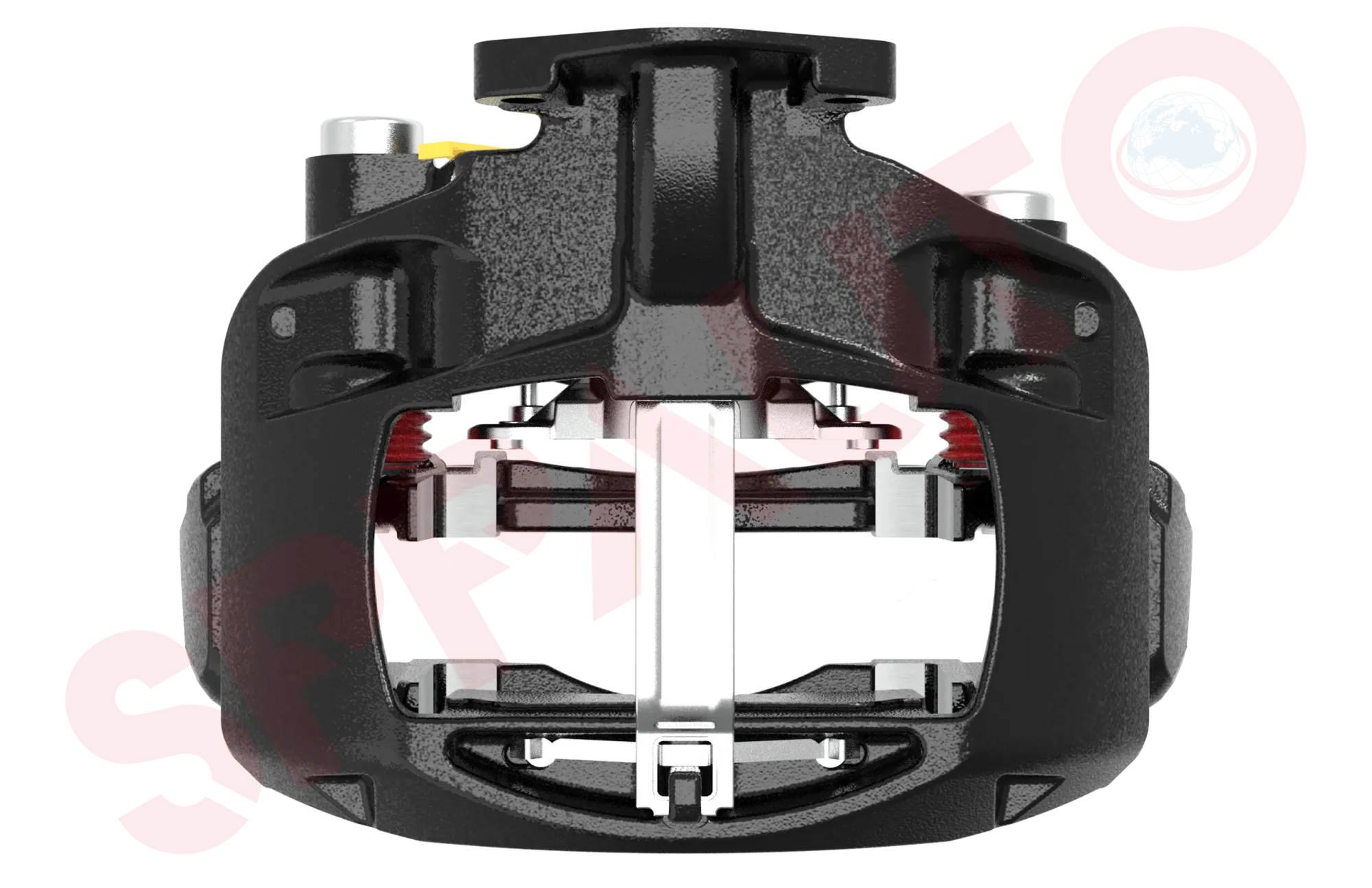 H-2524 Assembled Caliper with Carrier